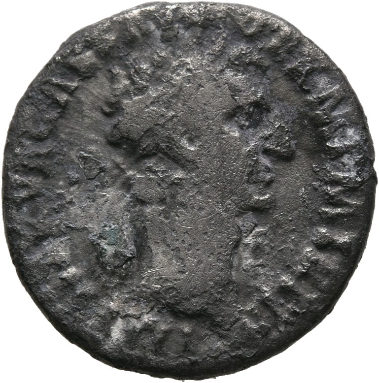 RIC II Nerva 44 Nerva obverse, Head of Nerva, laureate, right