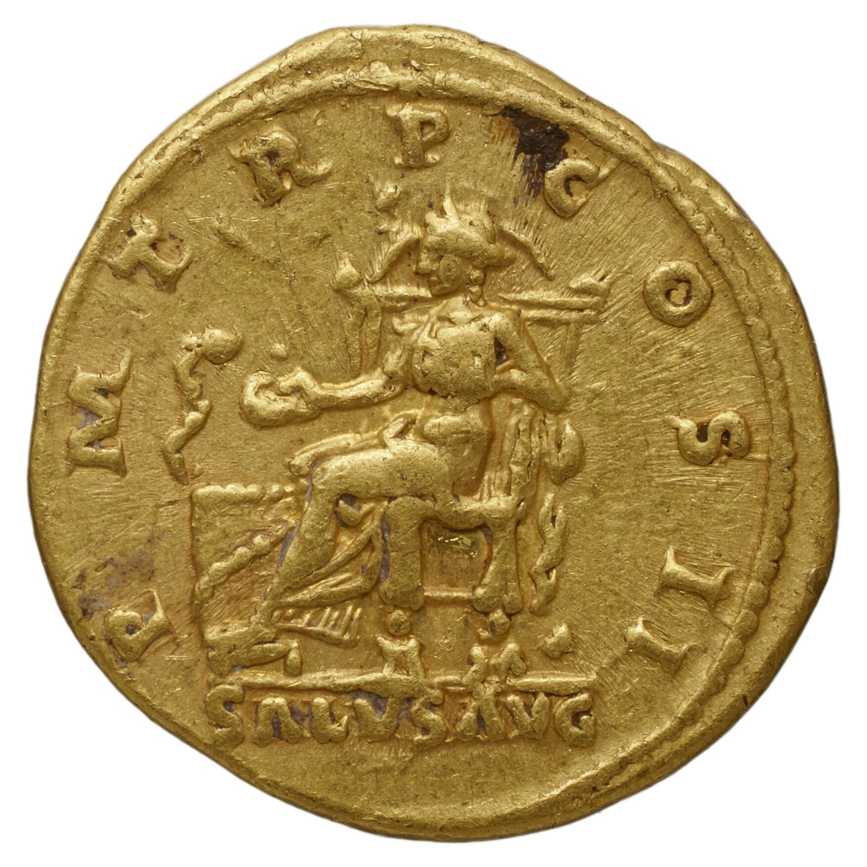 RIC II Nerva 46 Nerva obverse — Head of Nerva, laureate, right