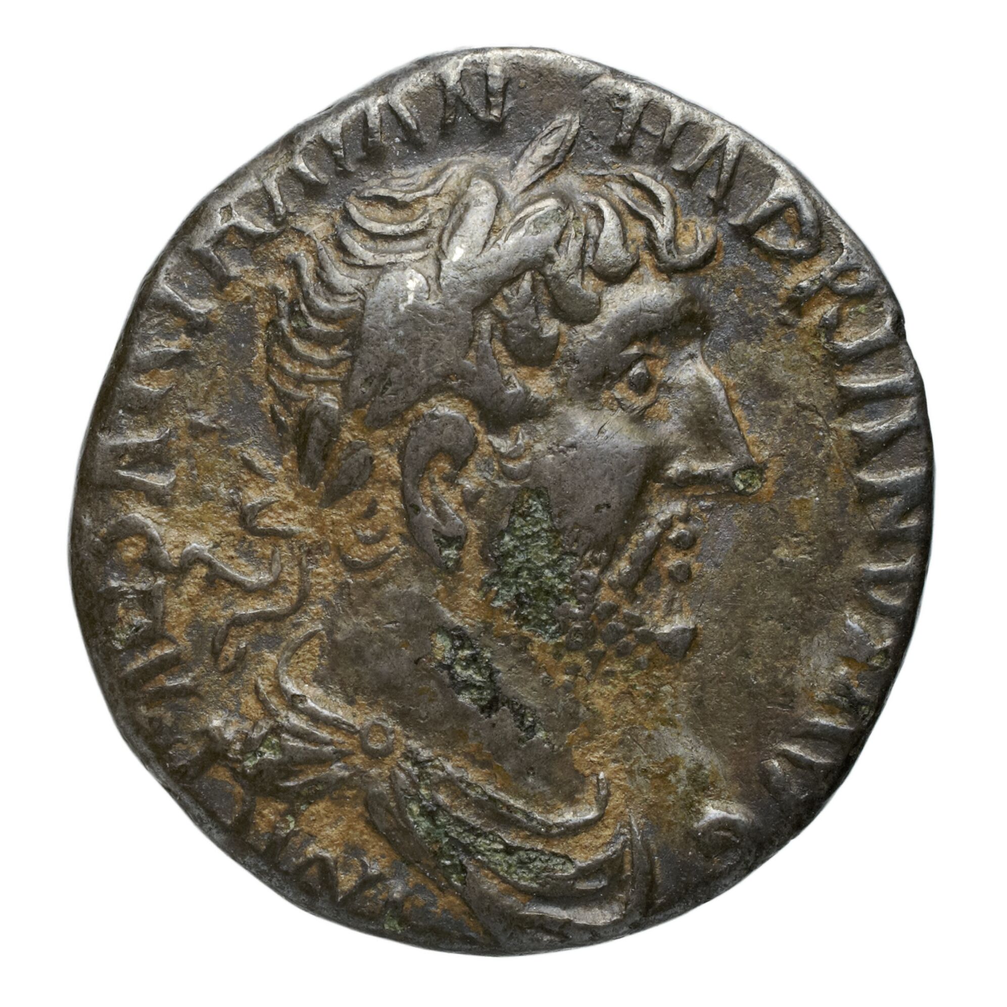 RIC II Nerva 52 Nerva obverse, Head of Nerva, laureate, right