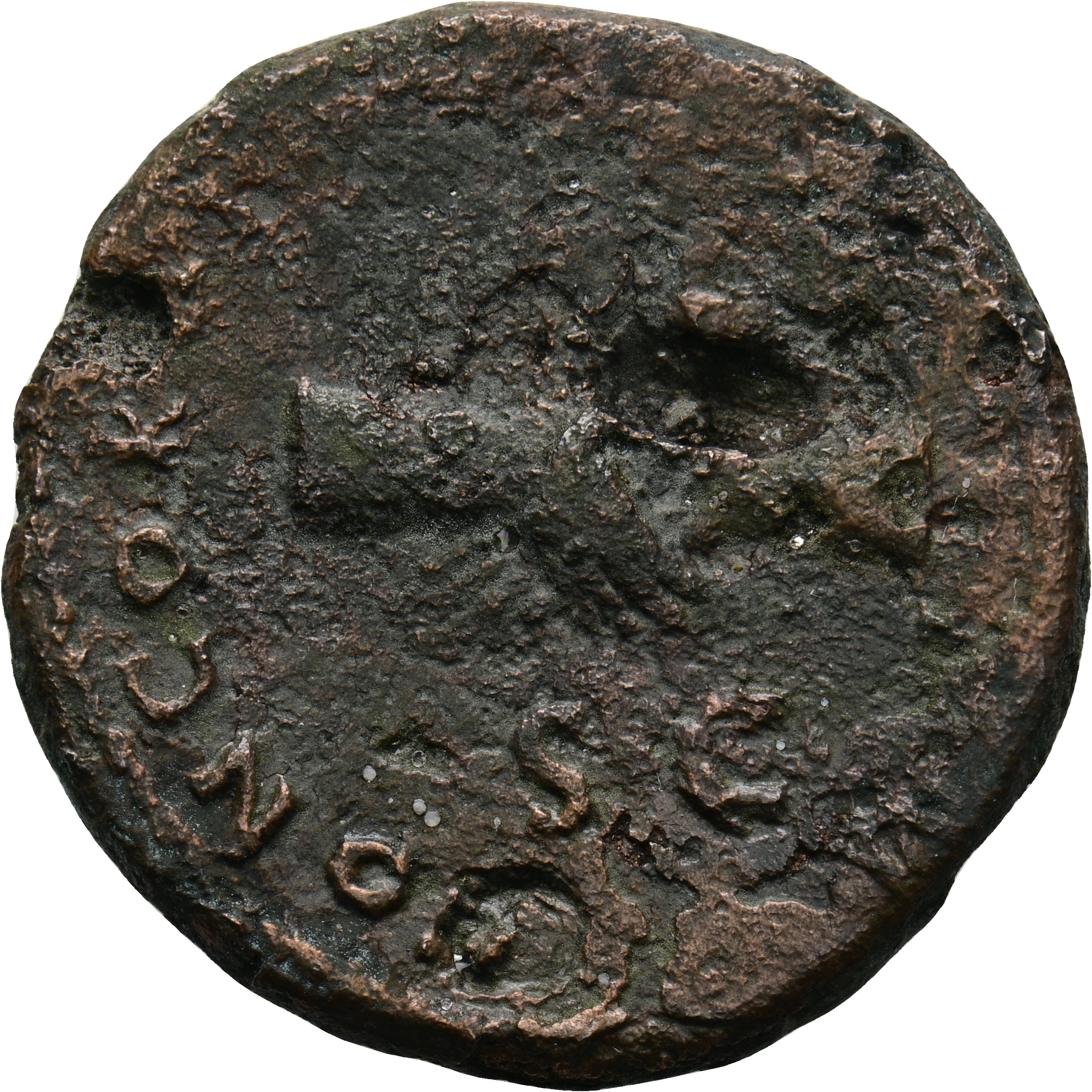 RIC II Nerva 53 Nerva reverse, Clasped hands