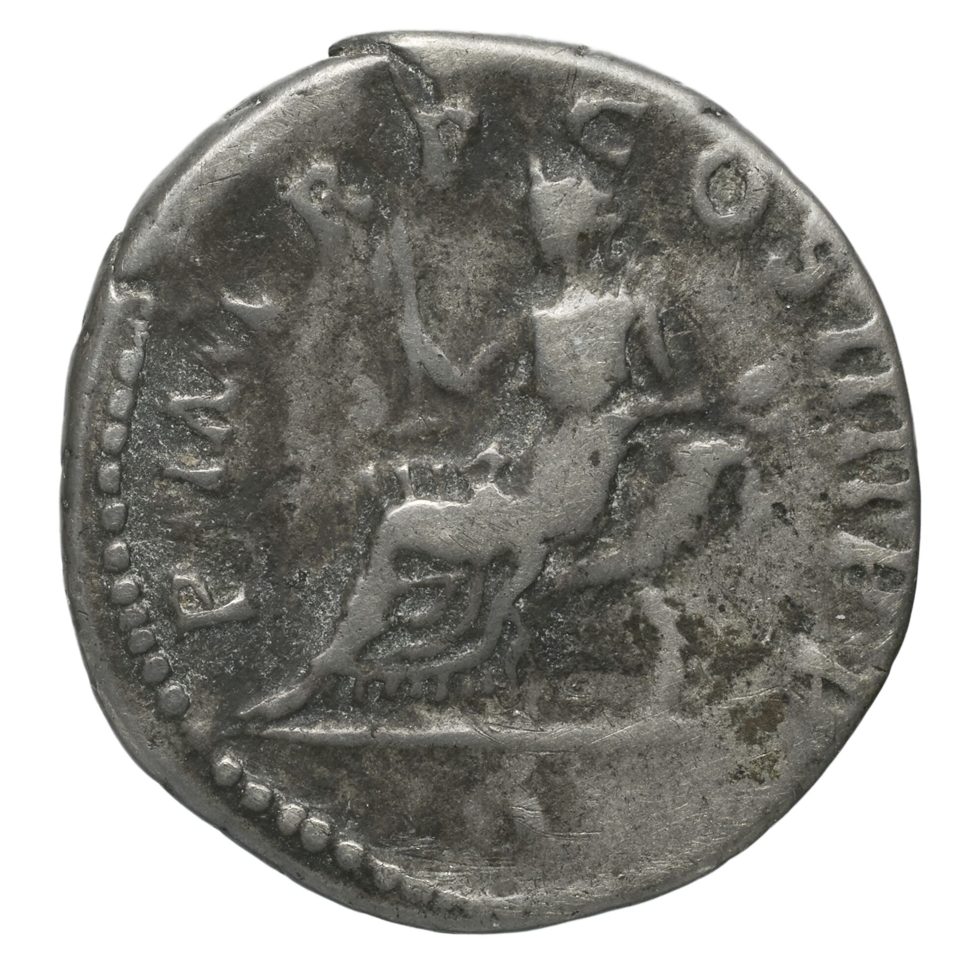 RIC II Nerva 54 Nerva obverse, Head of Nerva, laureate, right