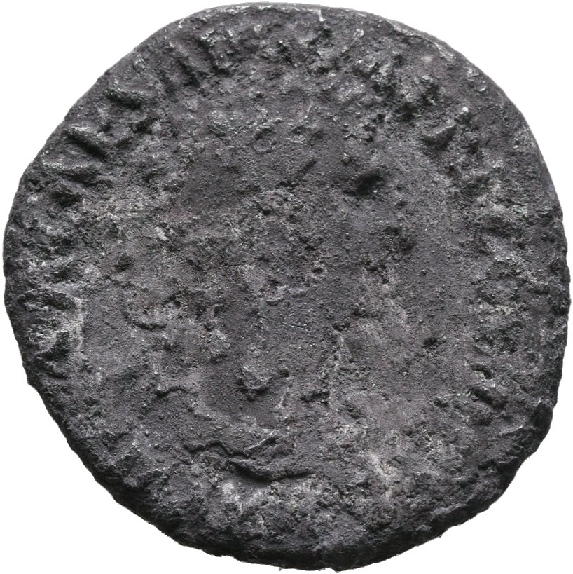 RIC II Nerva 5 (denarius) Nerva obverse, Head of Nerva, laureate, right