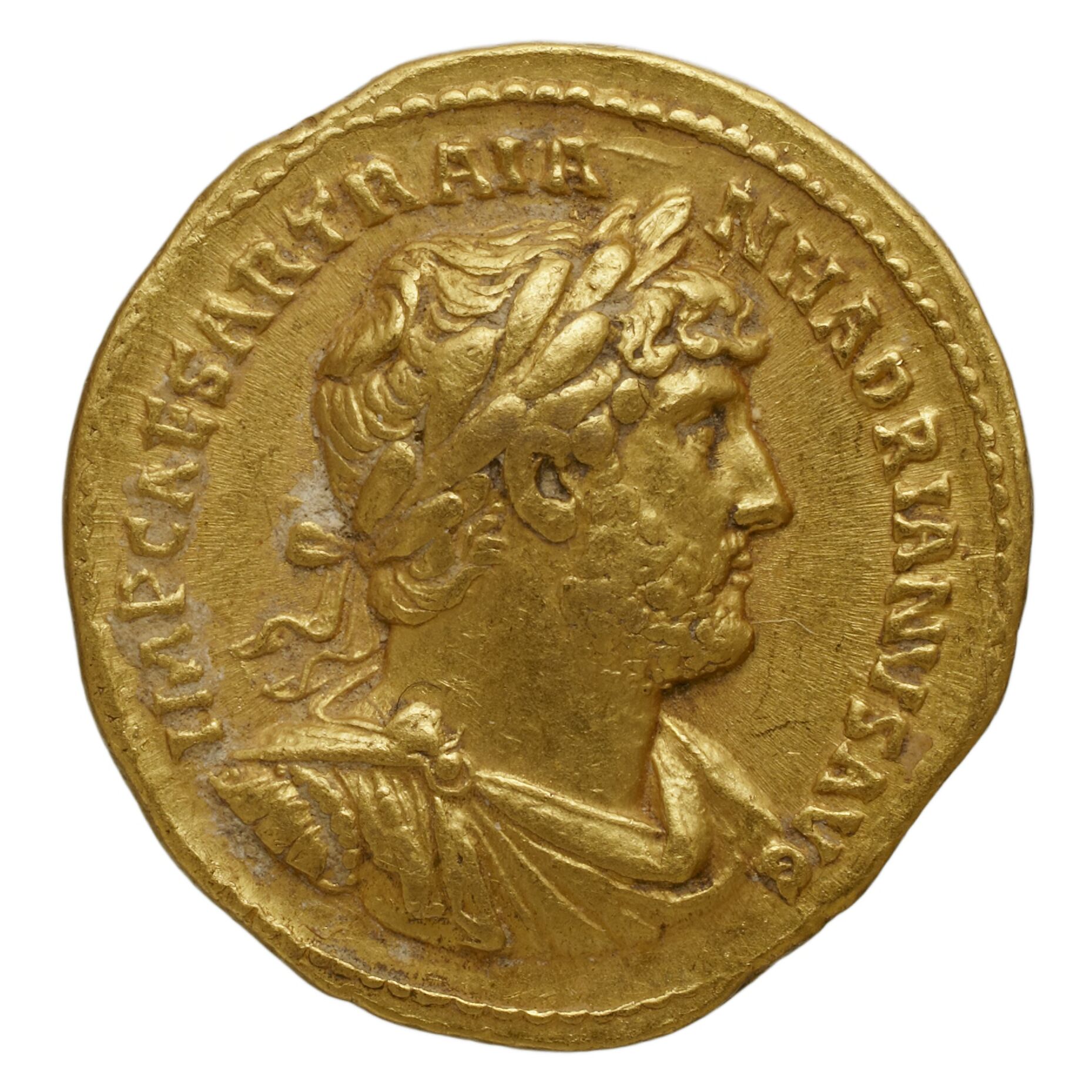 RIC II Nerva 65 Nerva obverse, Head of Nerva, radiate, right