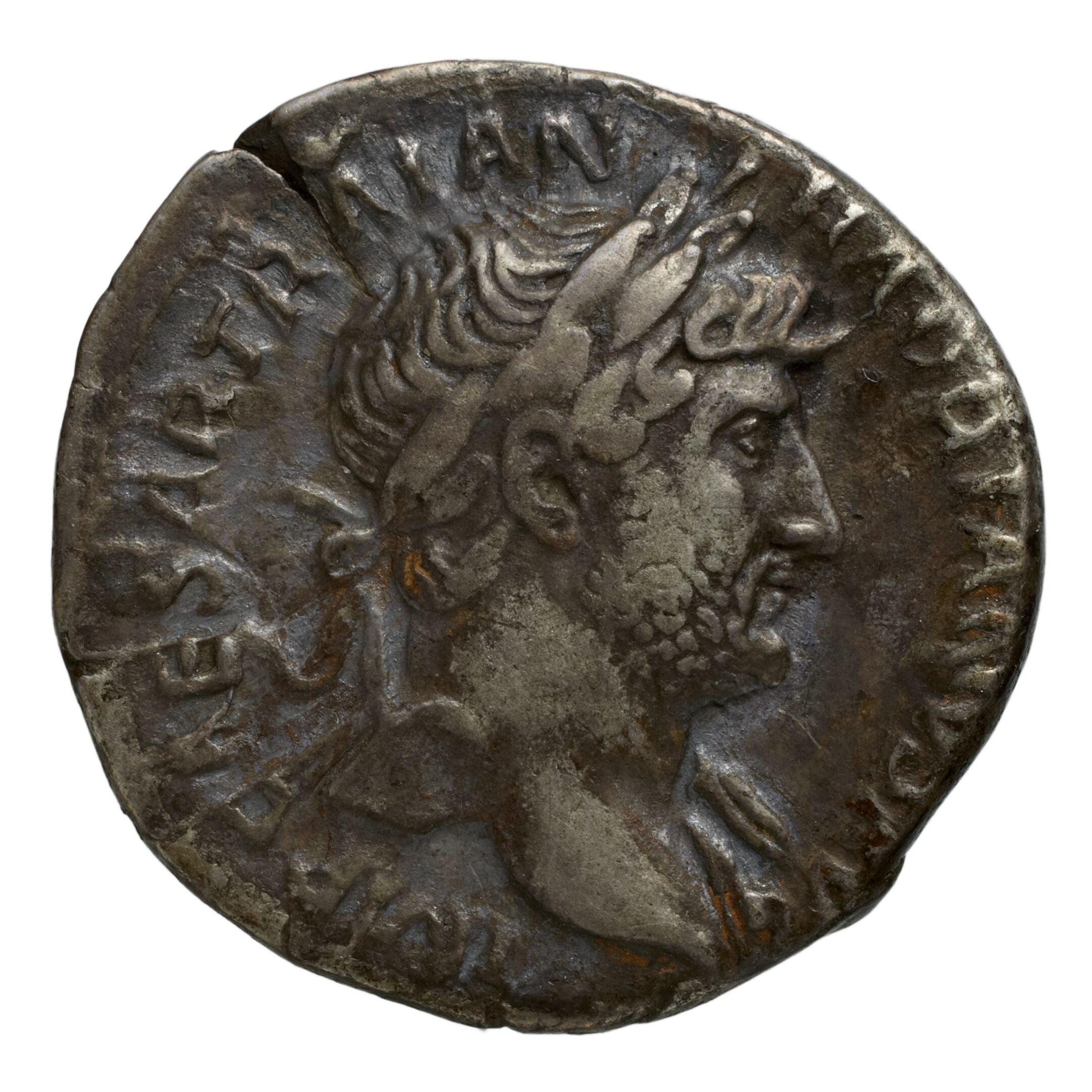 RIC II Nerva 75 Nerva obverse, Head of Nerva, radiate, right