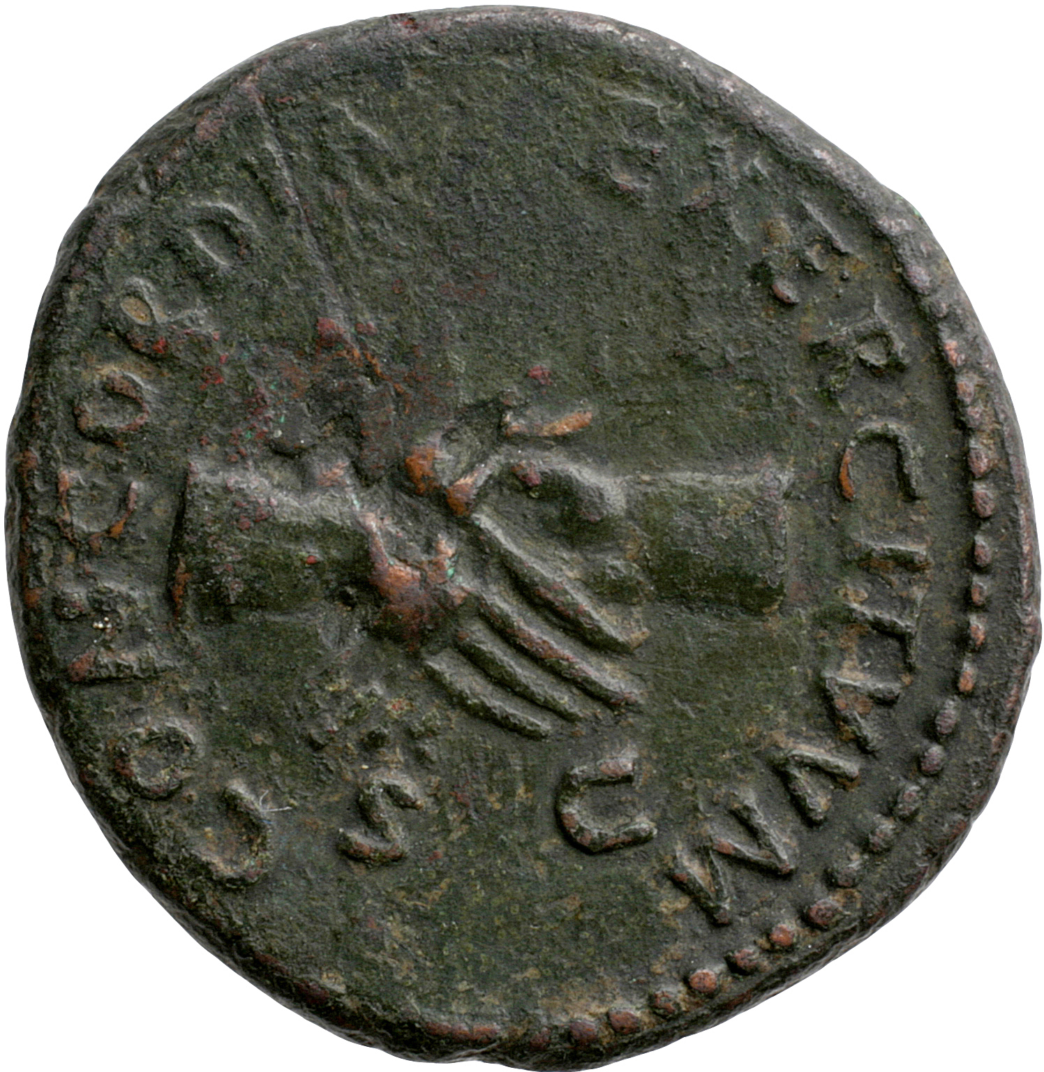 RIC II Nerva 95 Nerva reverse, Clasped hands