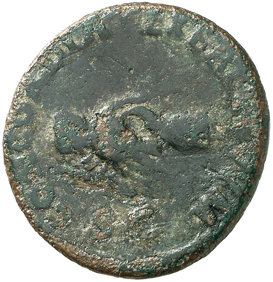RIC II Nerva 95 Nerva reverse, Clasped hands