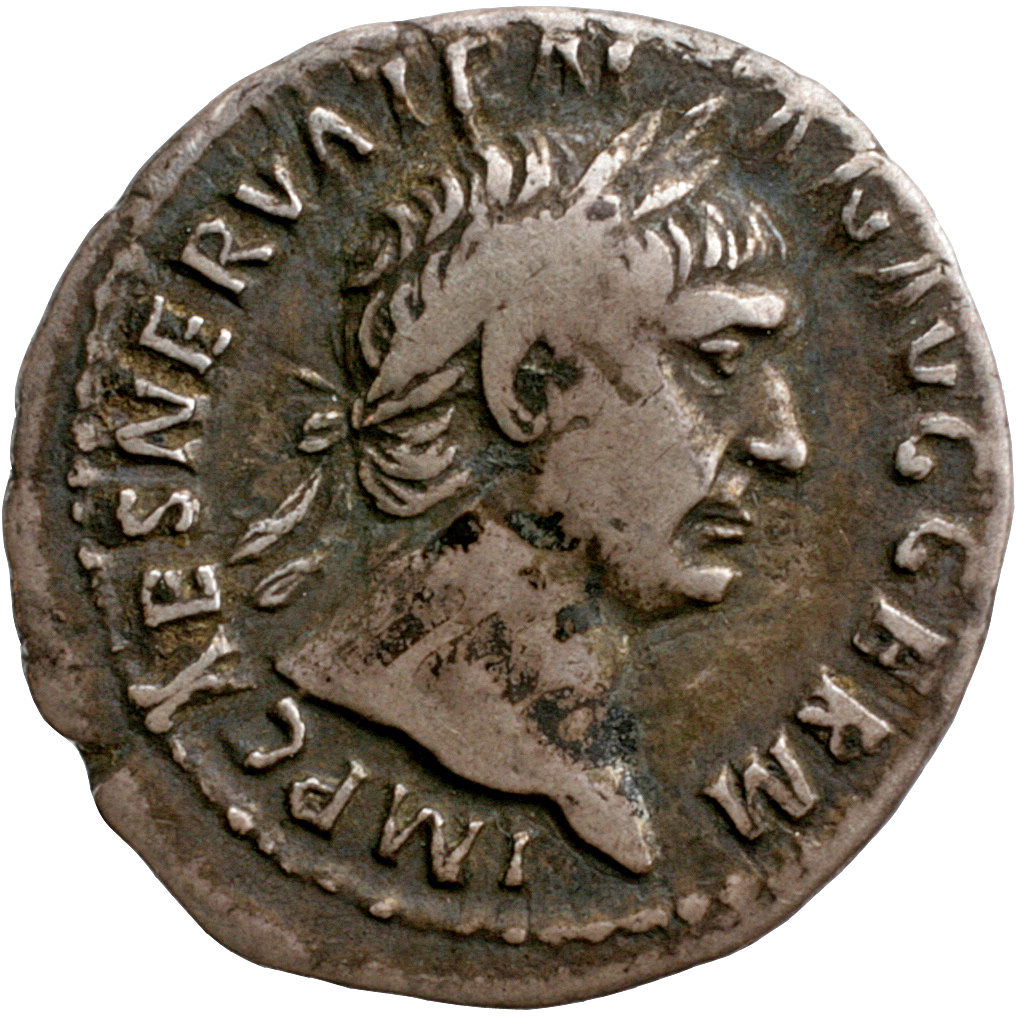 RIC II Trajan 10 Trajan obverse, Head of Trajan, laureate, right