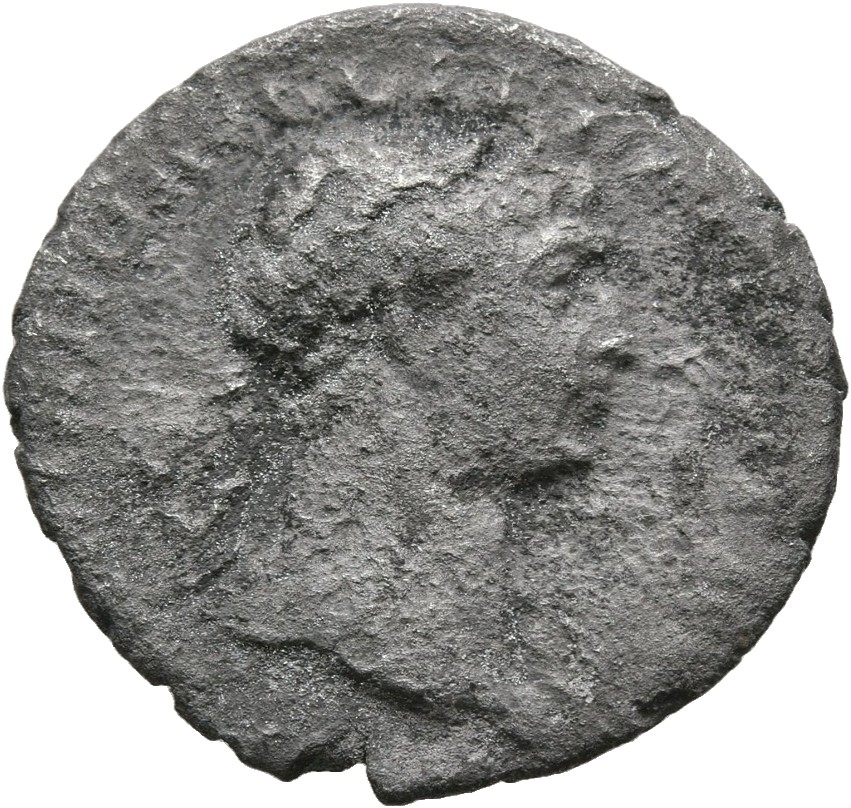 RIC II Trajan 116 Trajan obverse, Bust of Trajan, laureate, draped on left shoulder, right