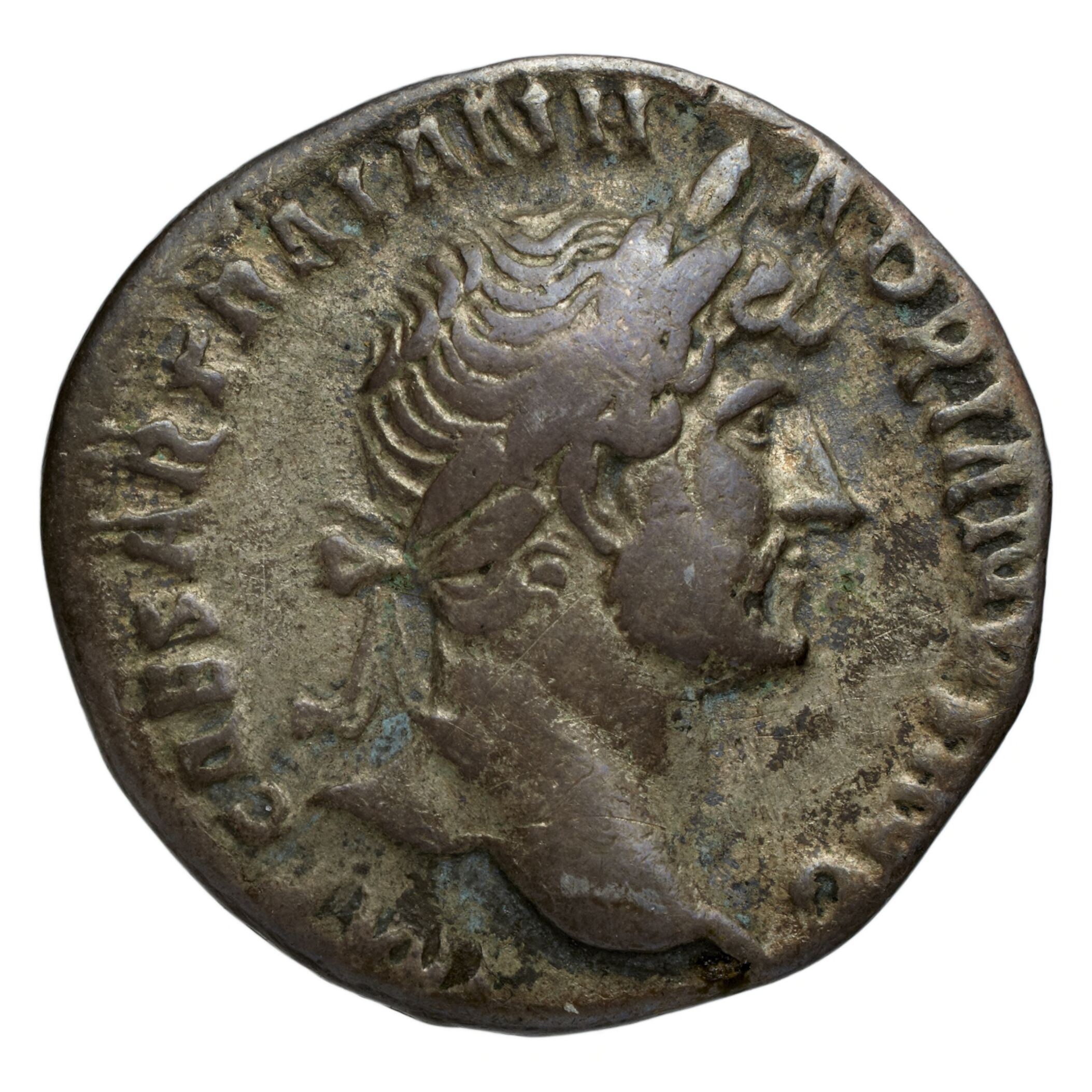 RIC II Trajan 127 Trajan obverse — Bust of Trajan, laureate, right (sometimes draped)