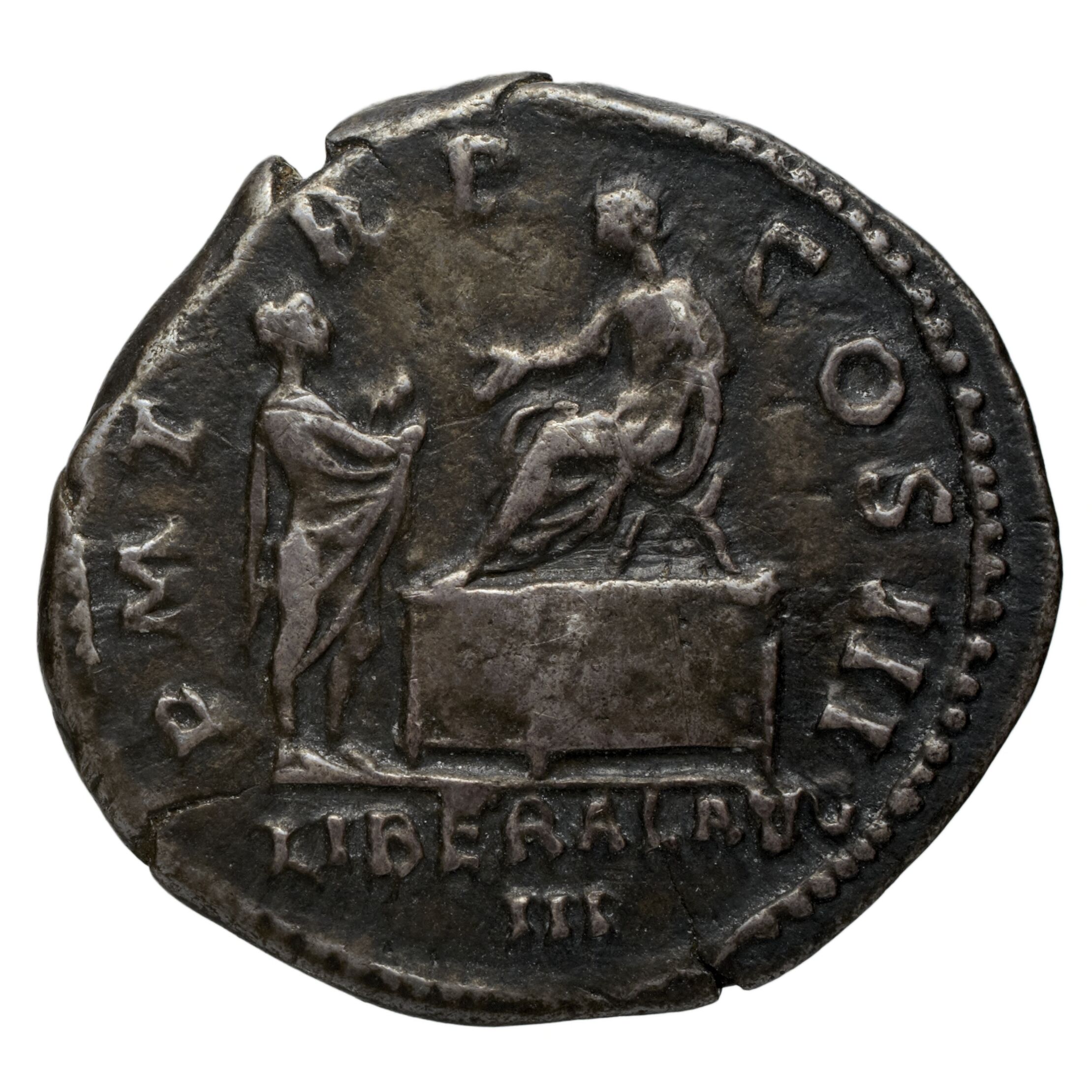 RIC II Trajan 129 Trajan obverse — Bust of Trajan, laureate, right (sometimes draped on left shoulder)