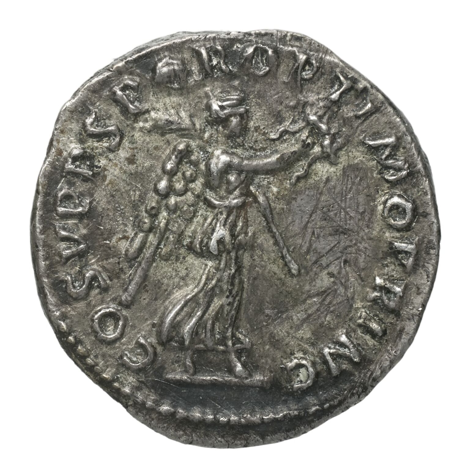 RIC II Trajan 133 Trajan obverse — Bust of Trajan, laureate, draped on left shoulder, right