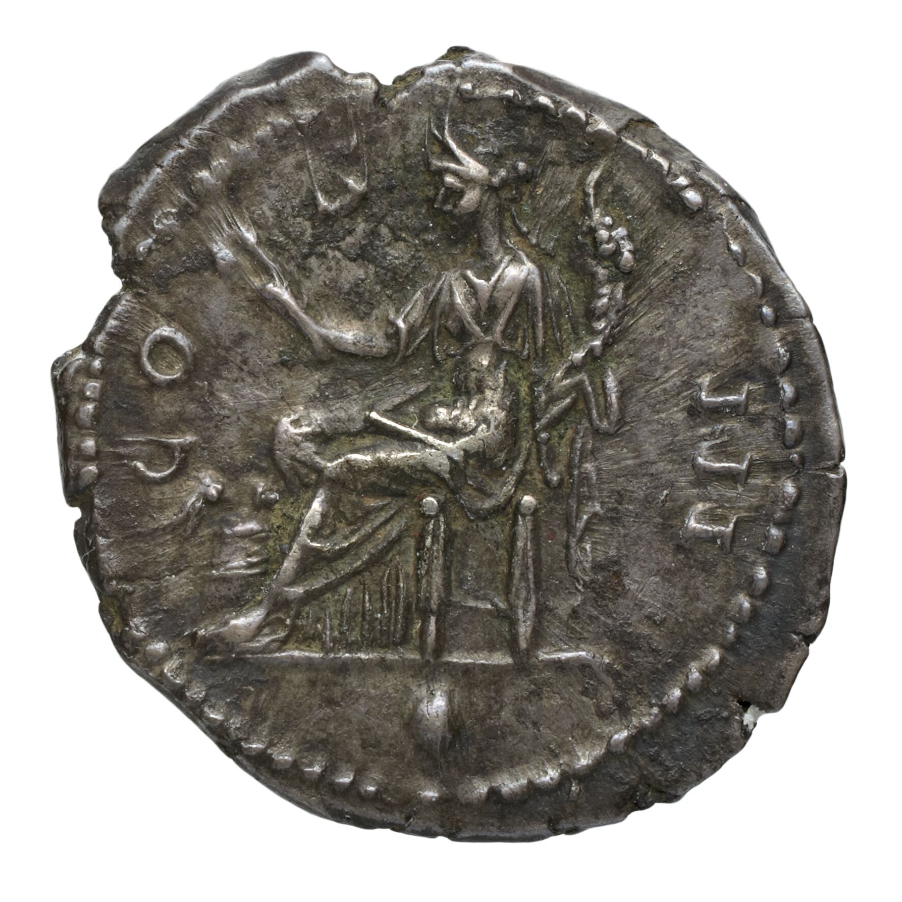 RIC II Trajan 146 Trajan obverse — Bust of Trajan, laureate, draped, cuirassed, right
