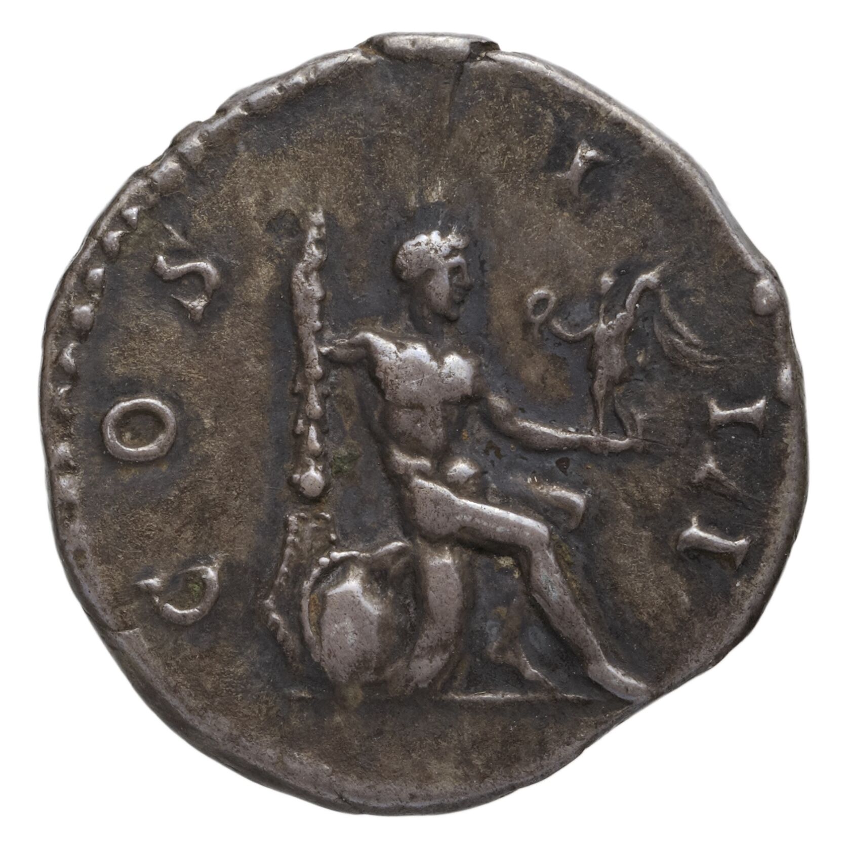 RIC II Trajan 148 Trajan obverse — Bust of Trajan, laureate, draped, cuirassed, right