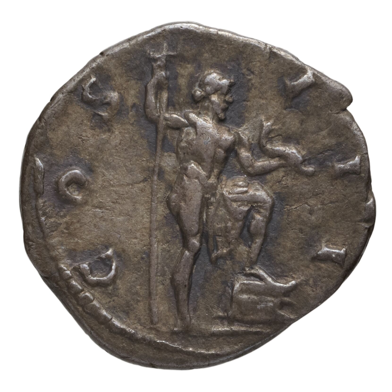 RIC II Trajan 155 Trajan obverse, Bust of Trajan, laureate, draped, right with aegis