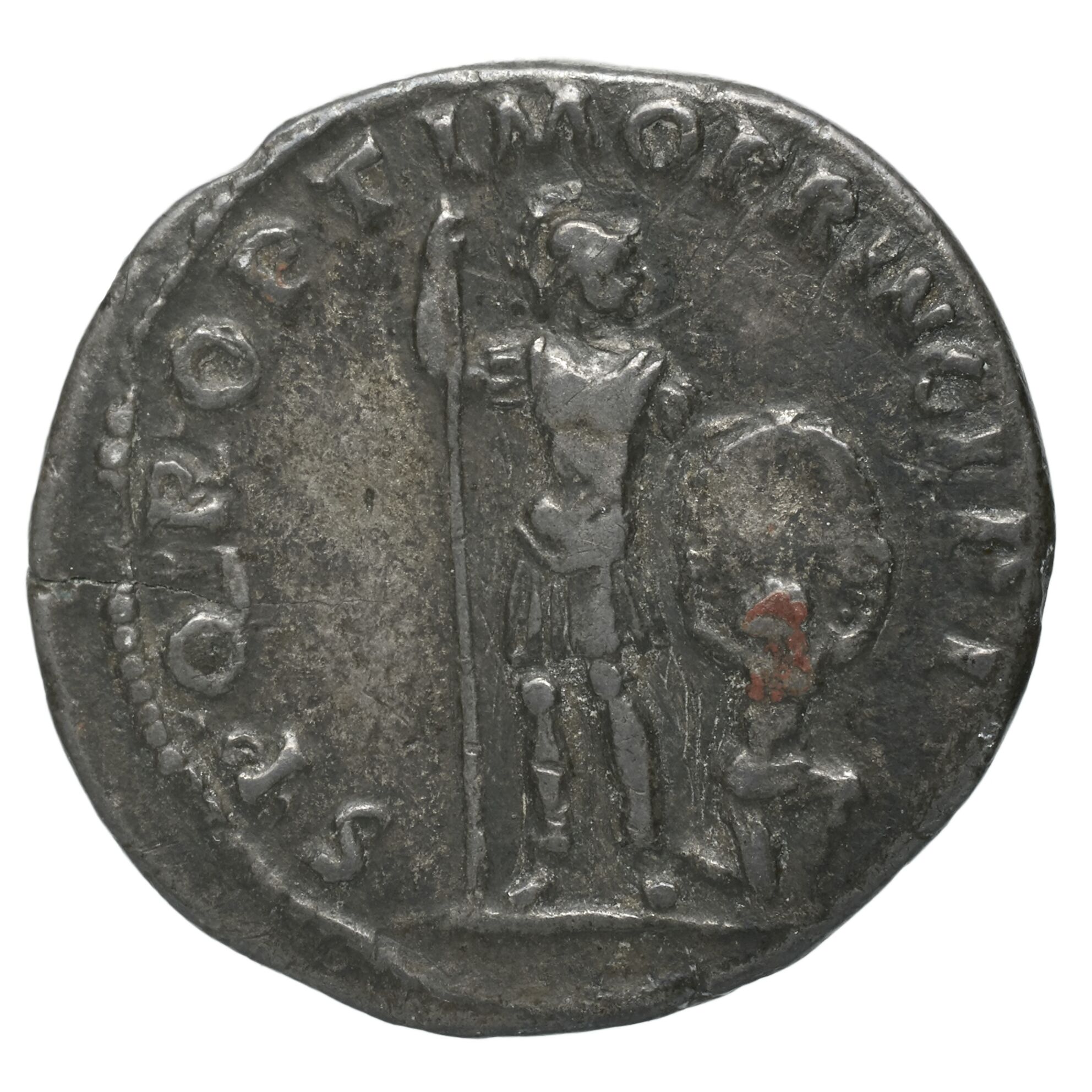 RIC II Trajan 158 Trajan obverse, Bust of Trajan, laureate, draped, cuirassed, right