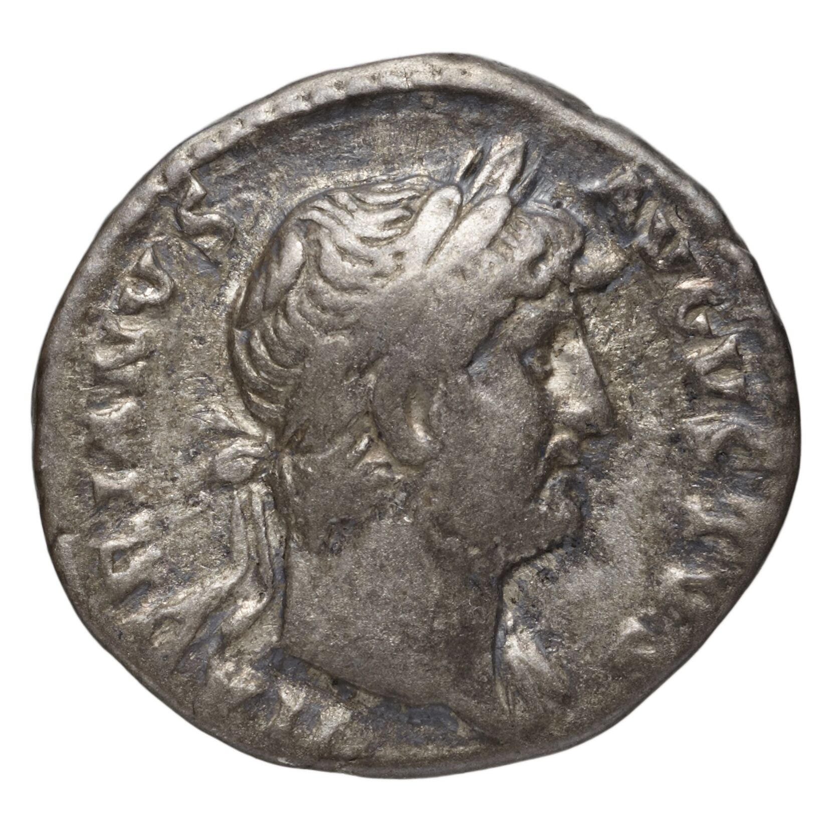 RIC II Trajan 159 Trajan obverse, Bust of Trajan, laureate, right with aegis