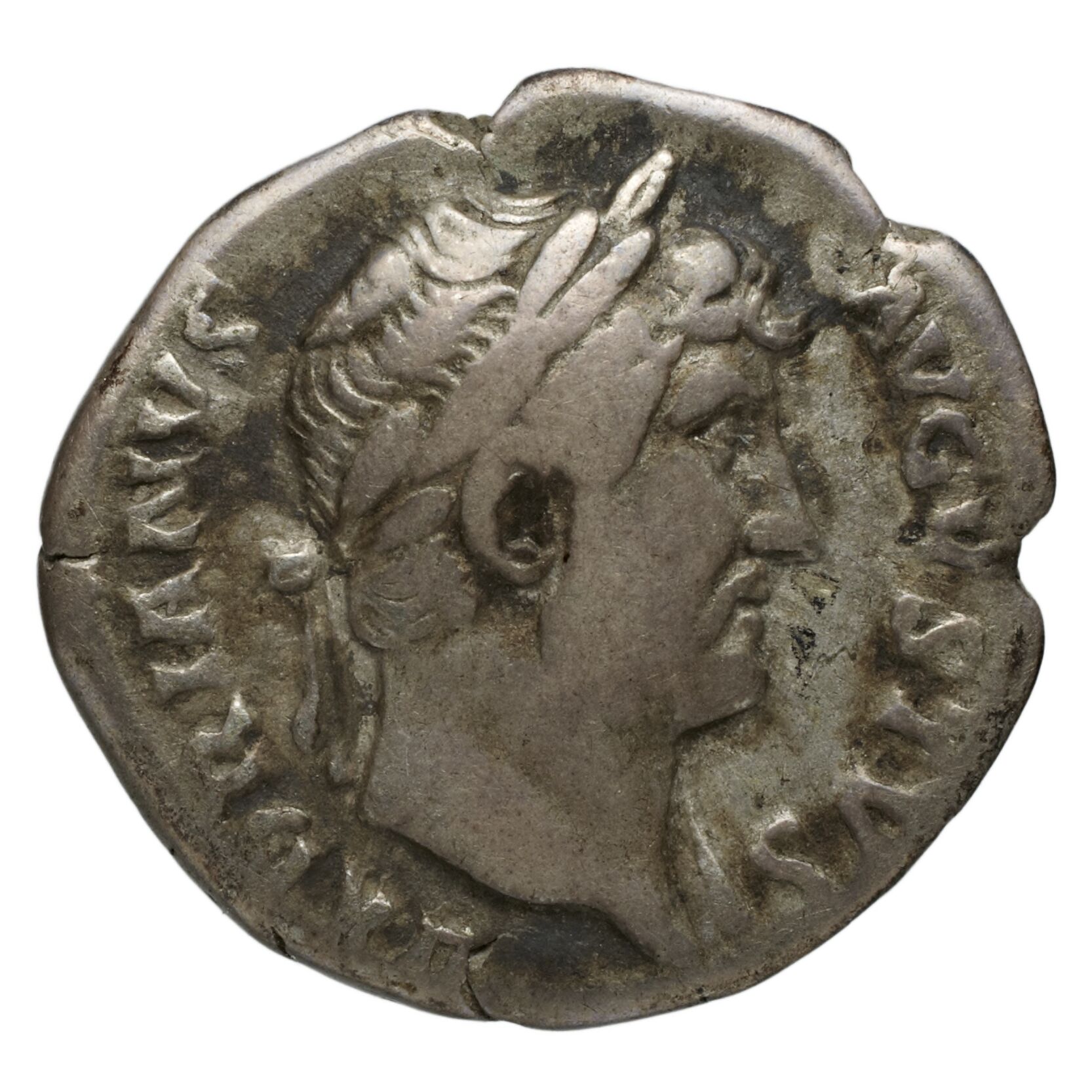 RIC II Trajan 197 Trajan obverse — Bust of Trajan, laureate, draped, cuirassed, right