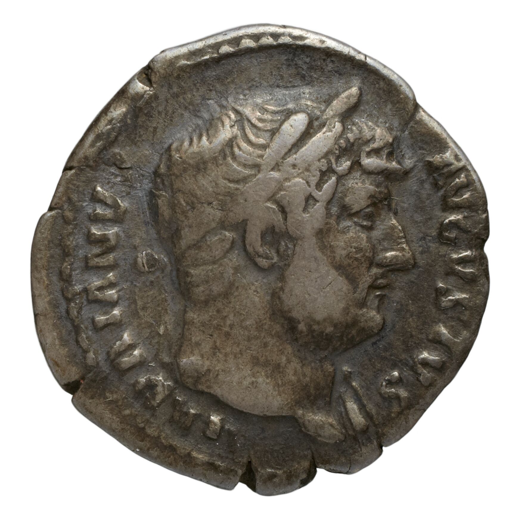 RIC II Trajan 200 Trajan obverse, Bust of Trajan, laureate, draped, cuirassed, right