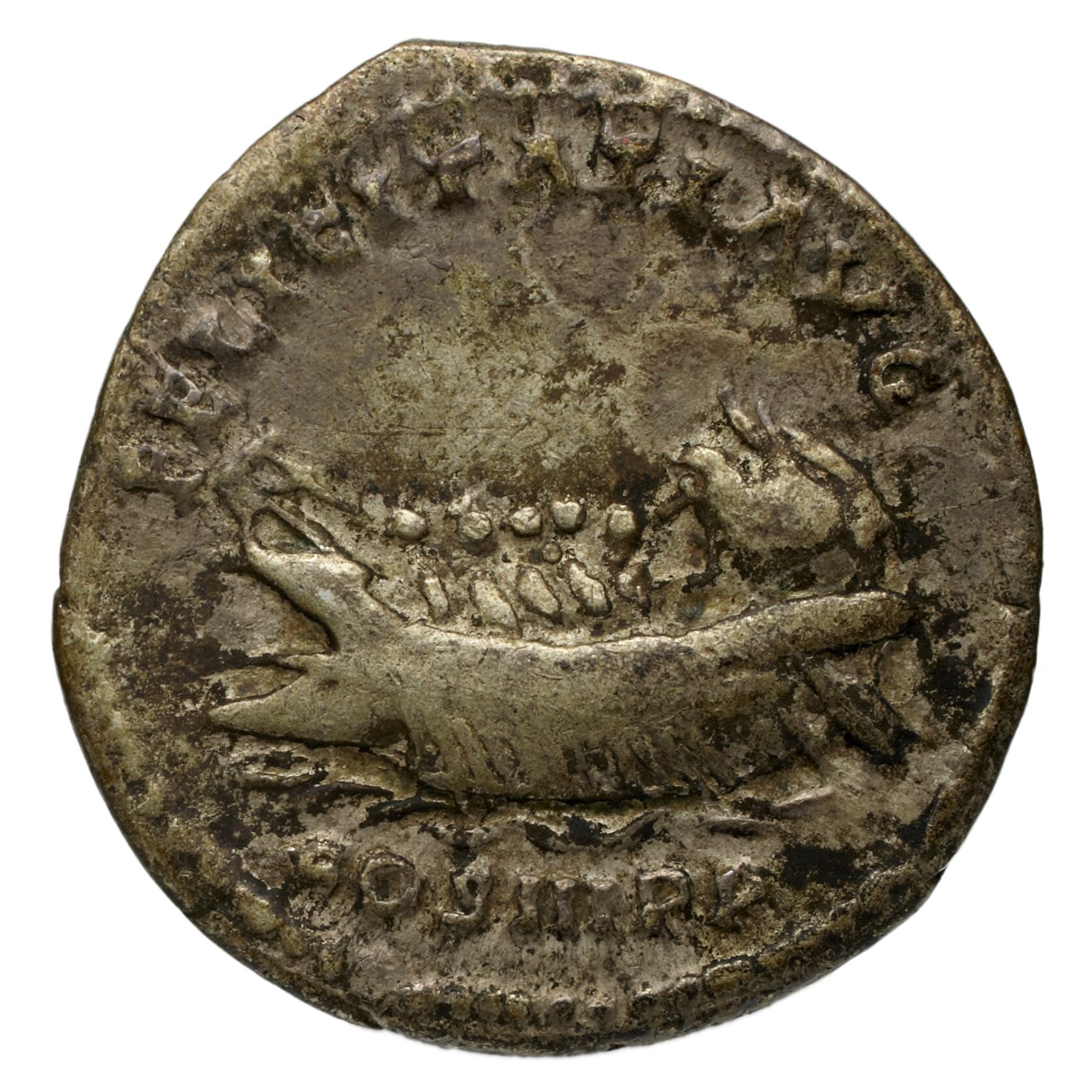 RIC II Trajan 209 Trajan obverse, Bust of Trajan, laureate, right with aegis