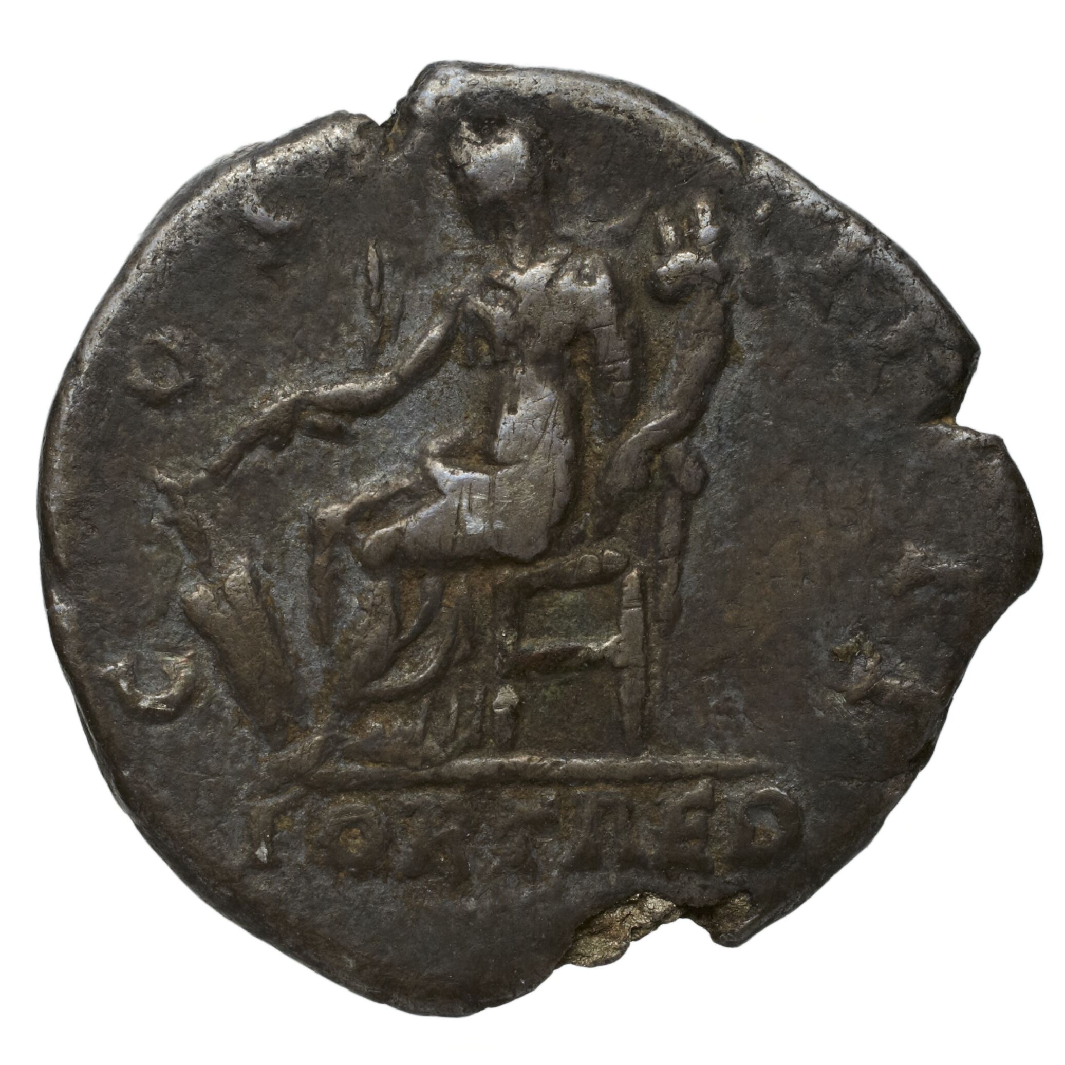 RIC II Trajan 211 Trajan obverse, Bust of Trajan, laureate, right with aegis