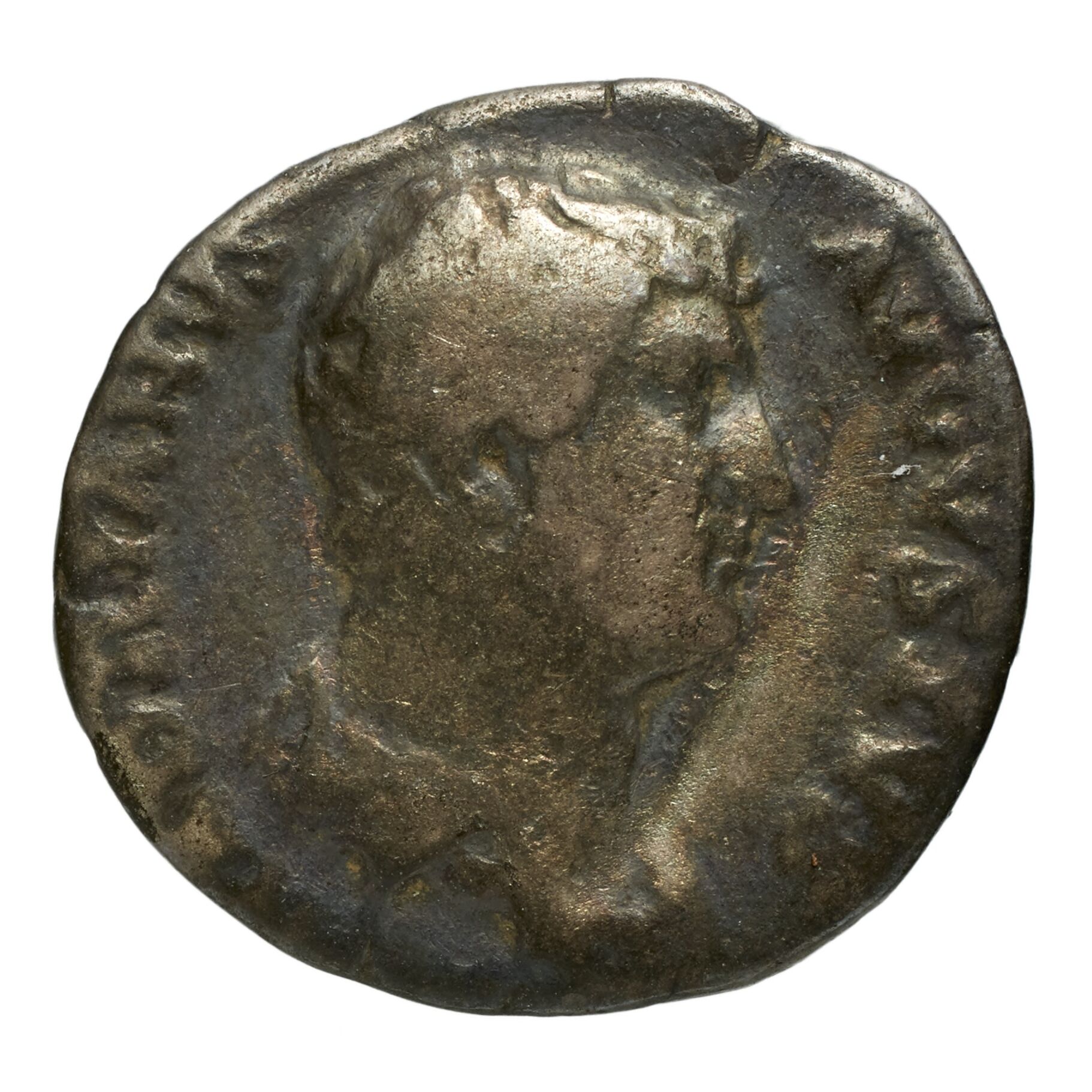 RIC II Trajan 222 Trajan obverse, Bust of Trajan, laureate, draped on left shoulder, right