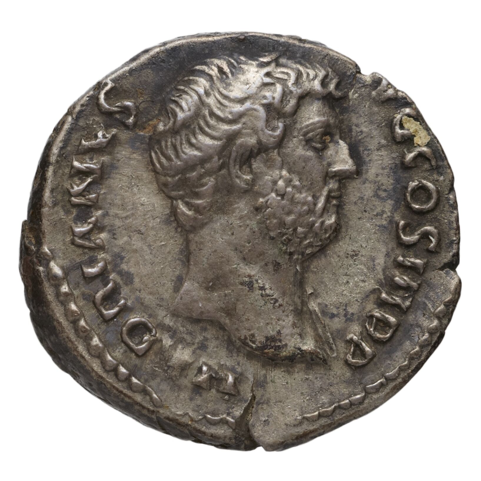 RIC II Trajan 228 Trajan obverse, Head of Trajan, laureate, right