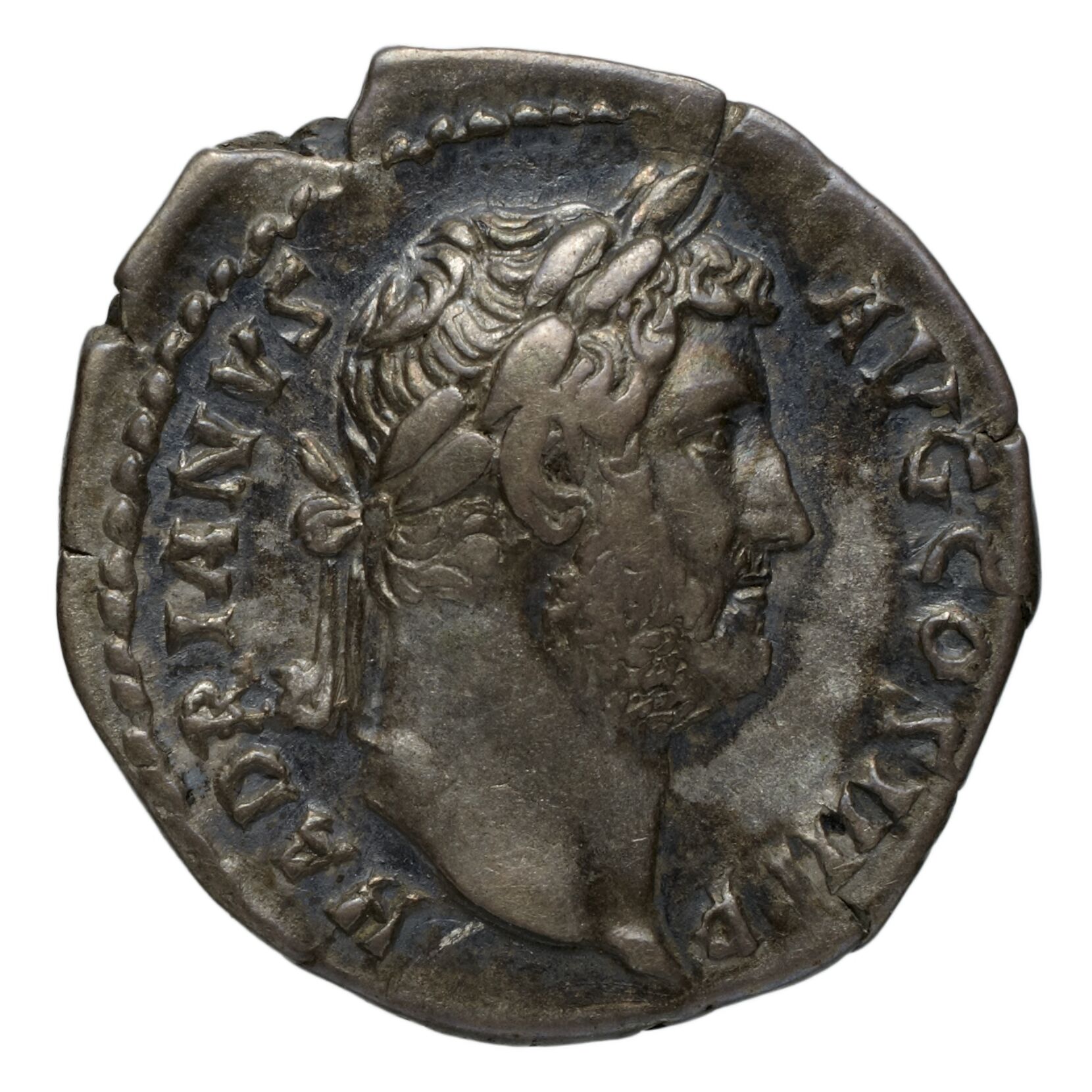 RIC II Trajan 237 Trajan obverse, Bust of Trajan, laureate, draped on left shoulder, right