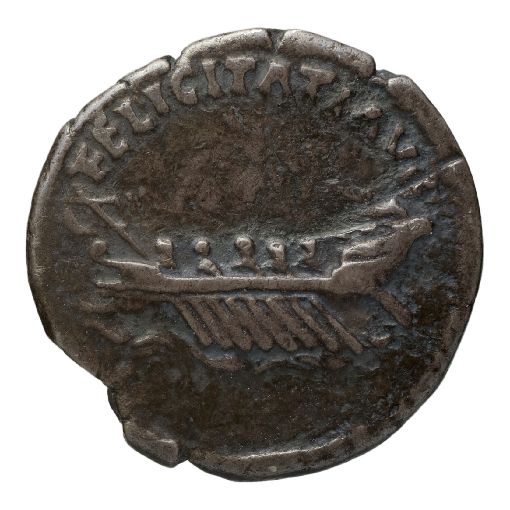 RIC II Trajan 239 Trajan obverse, Head of Trajan, laureate, right