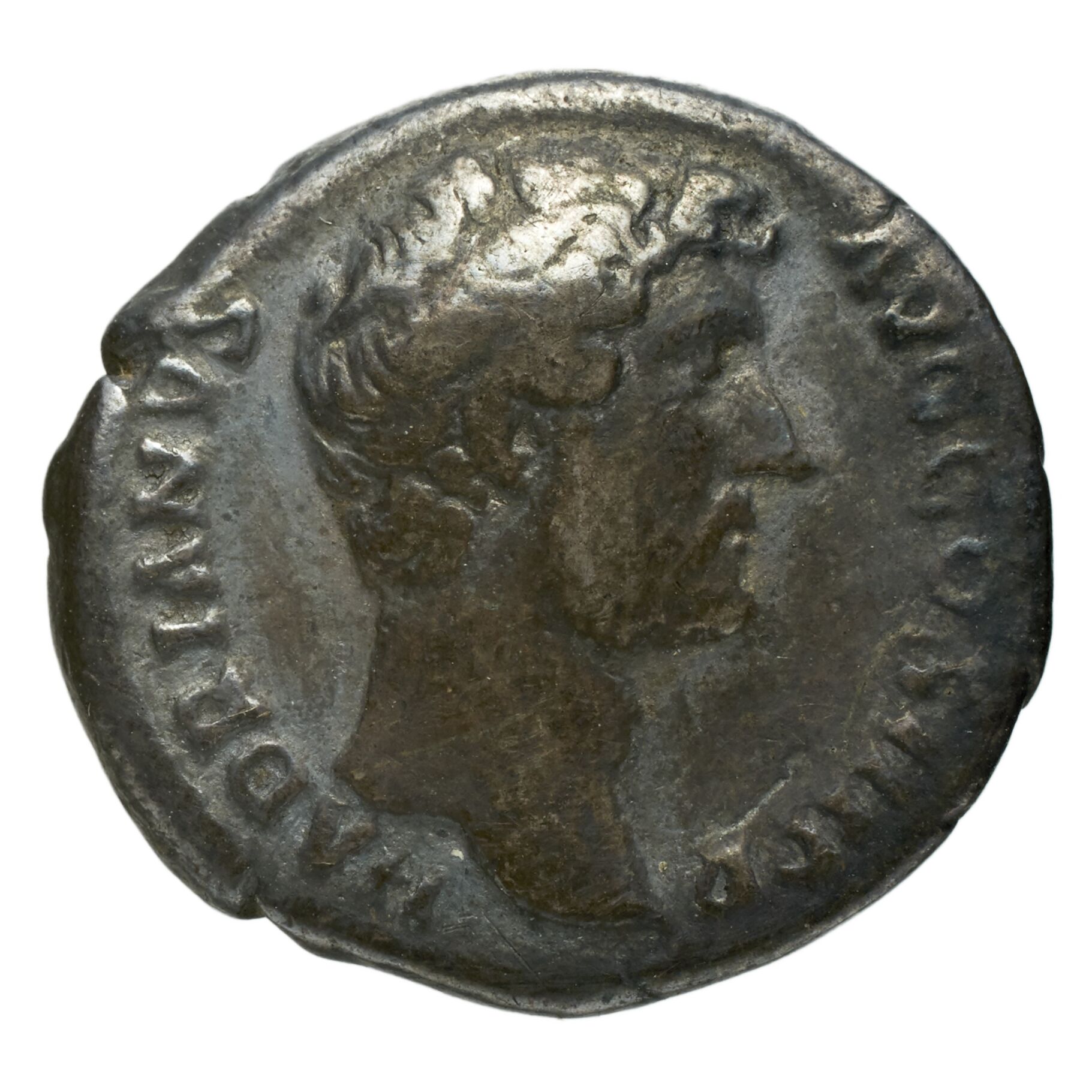 RIC II Trajan 244 Trajan obverse, Bust of Trajan, laureate, draped on left shoulder, right
