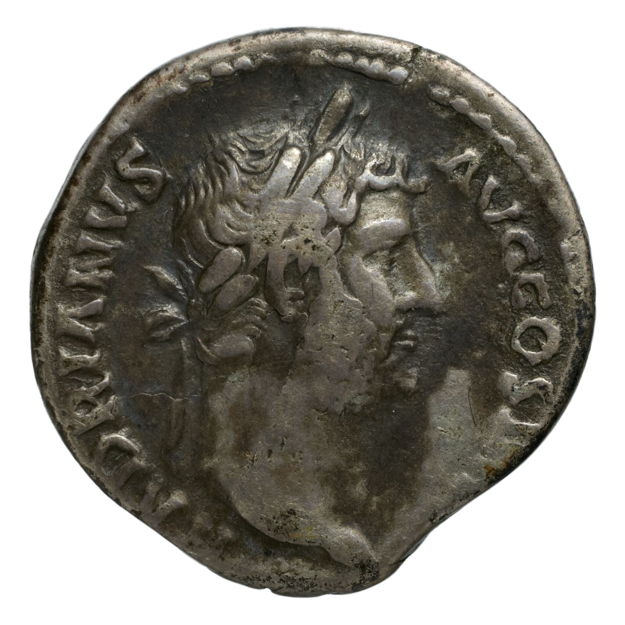 RIC II Trajan 274 Trajan obverse, Head of Trajan, laureate, right