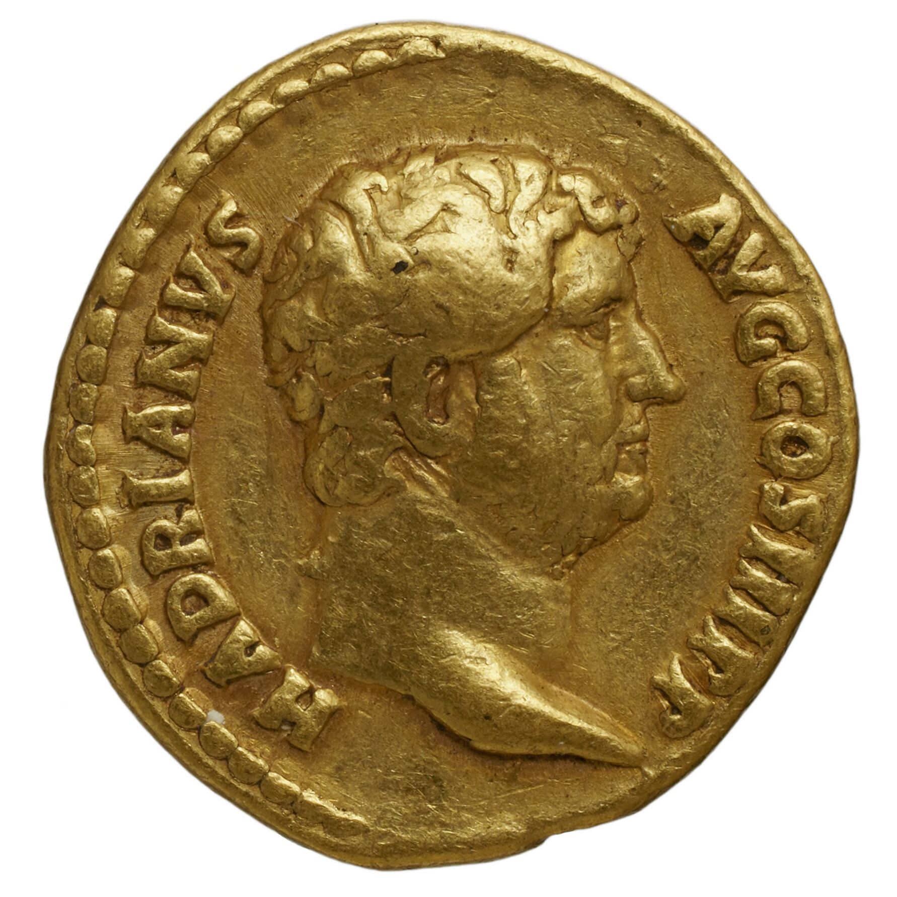 RIC II Trajan 293 Trajan obverse, Bust of Trajan, laureate, draped on left shoulder, right