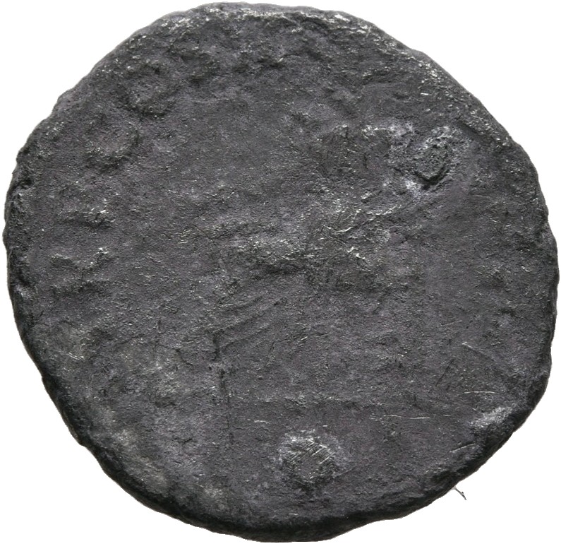 RIC II Trajan 29 (denarius) Trajan reverse, Pax, draped, seated left on throne, holding branch in right hand and sceptre i...