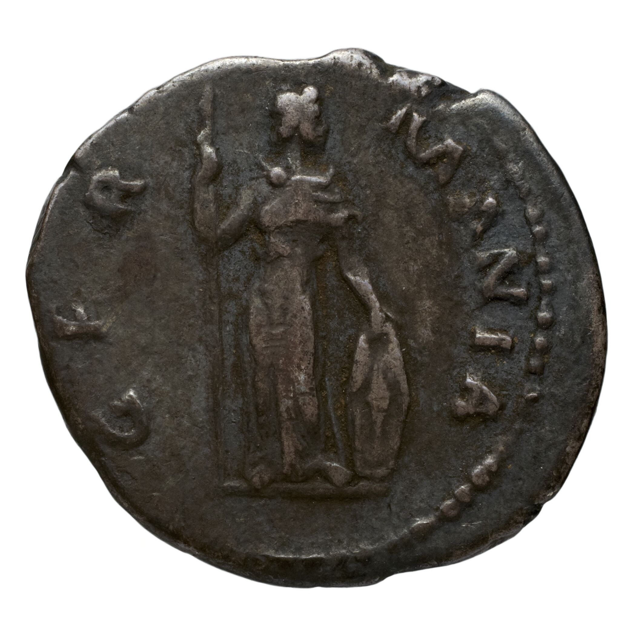 RIC II Trajan 302 Trajan obverse, Bust of Trajan, laureate, draped, right