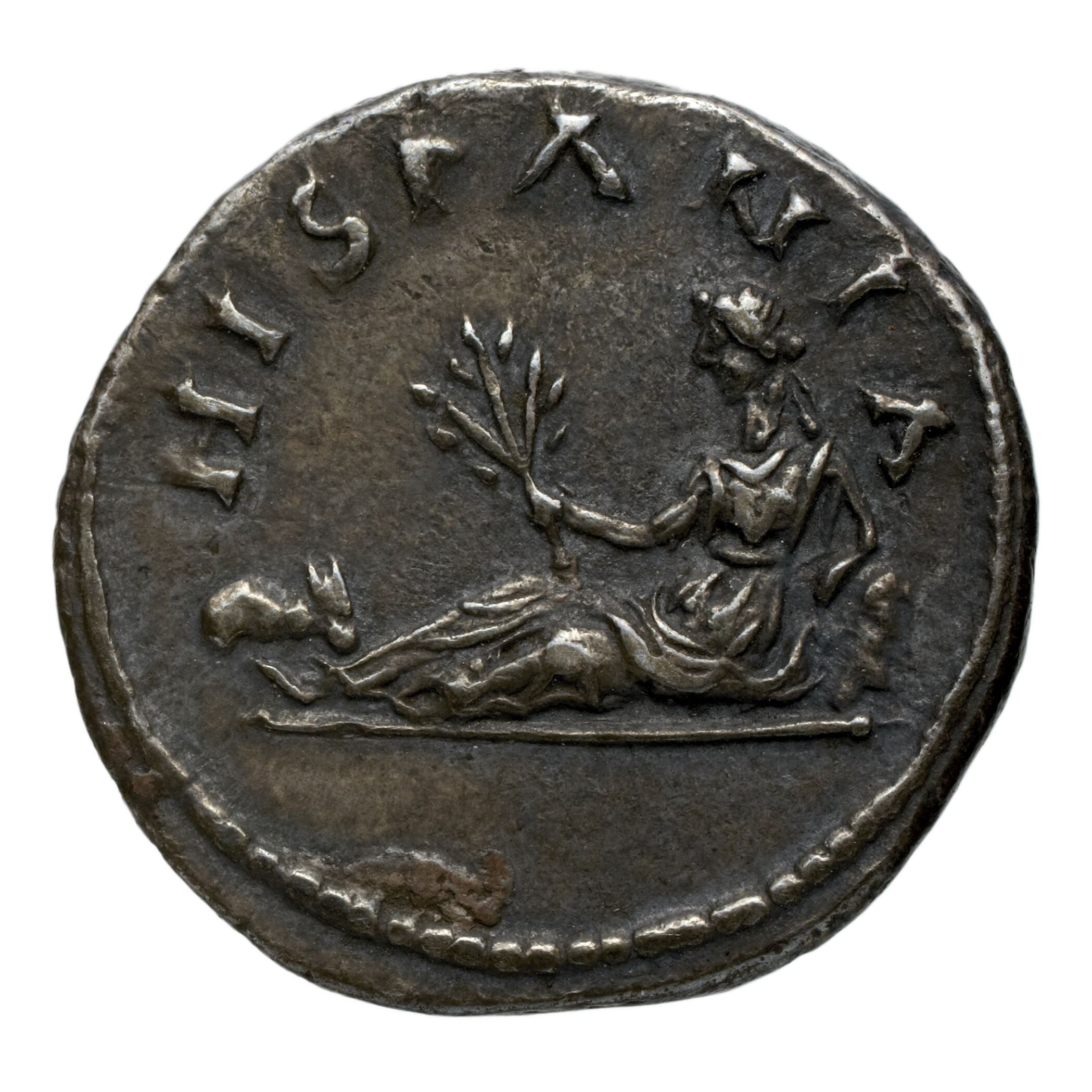 RIC II Trajan 305 Trajan obverse, Bust of Trajan, laureate, draped, right