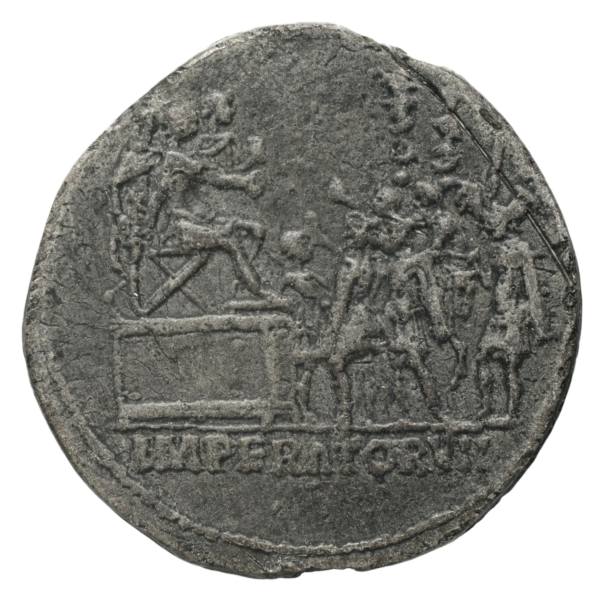 RIC II Trajan 309 Trajan obverse, Bust of Trajan, laureate, draped, cuirassed, right