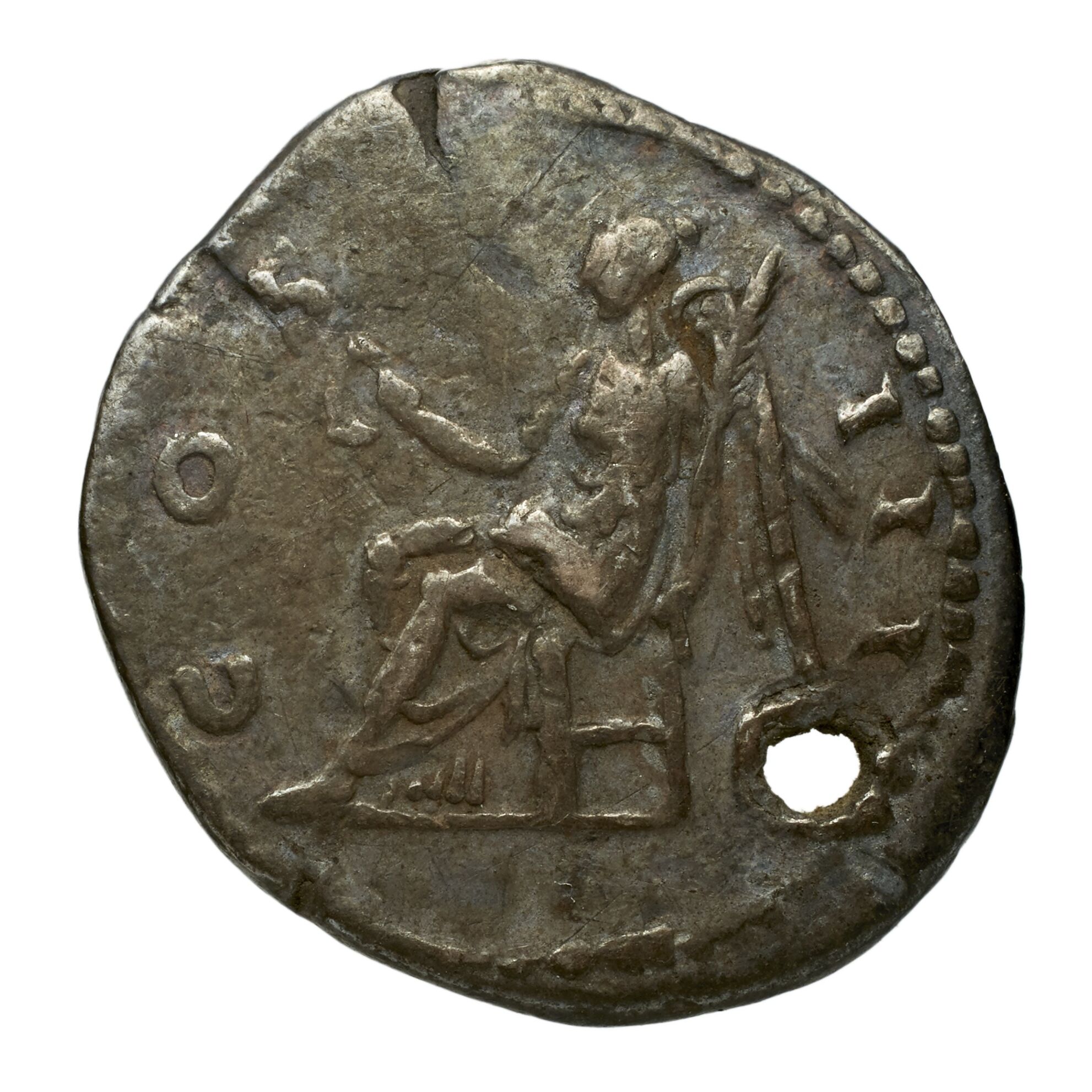 RIC II Trajan 345 Trajan obverse, Bust of Trajan, laureate, draped, right