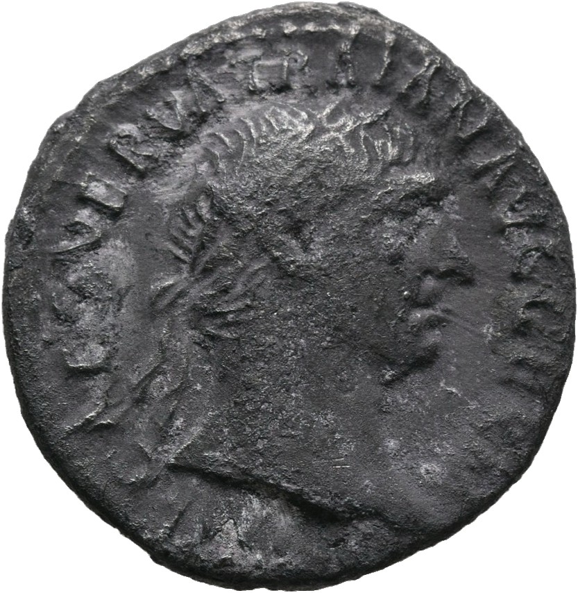 RIC II Trajan 37 (denarius) Trajan obverse, Head of Trajan, laureate, right