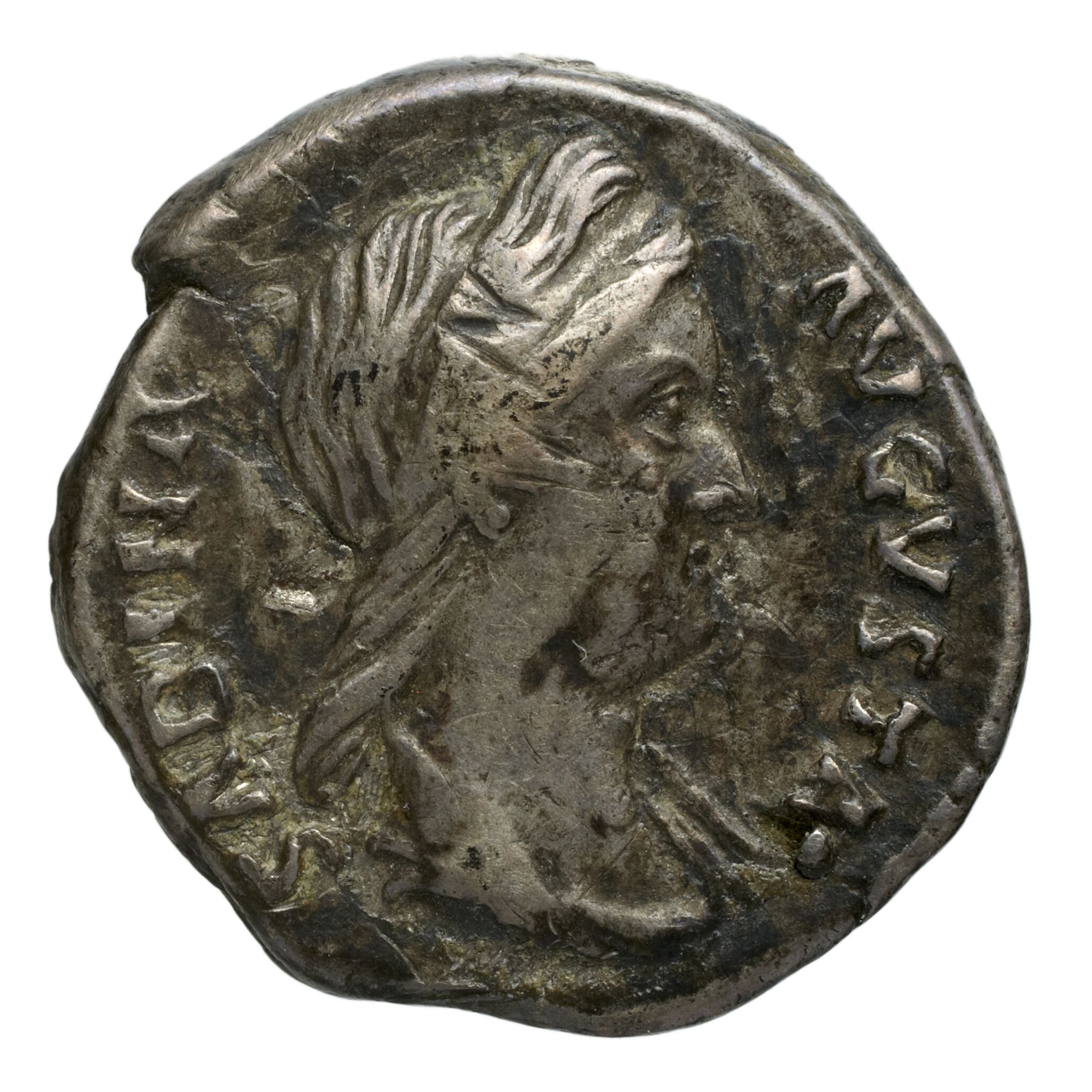 RIC II Trajan 390 Trajan obverse, Head of Trajan, laureate, right