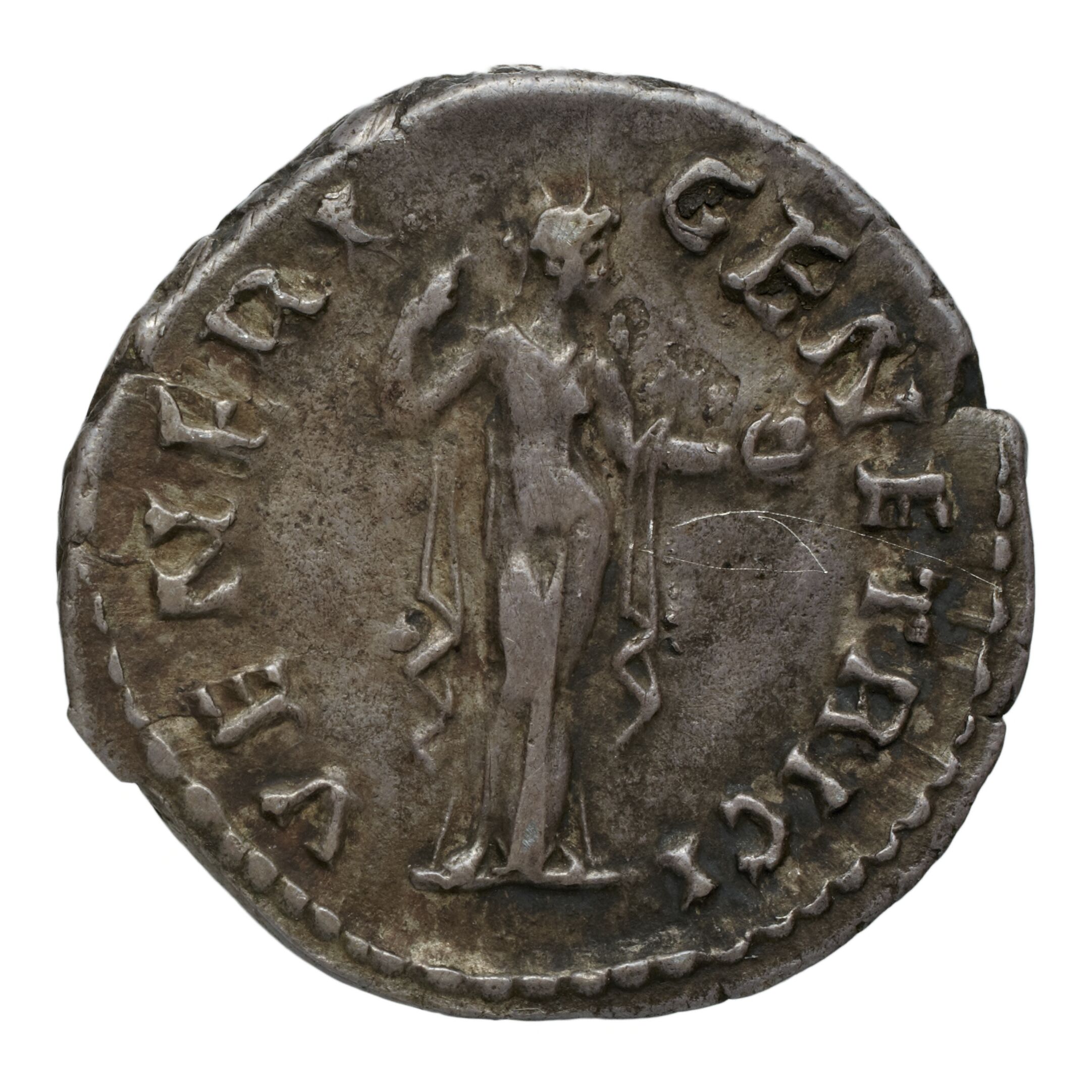 RIC II Trajan 396 Trajan obverse, Head of Trajan, laureate, right