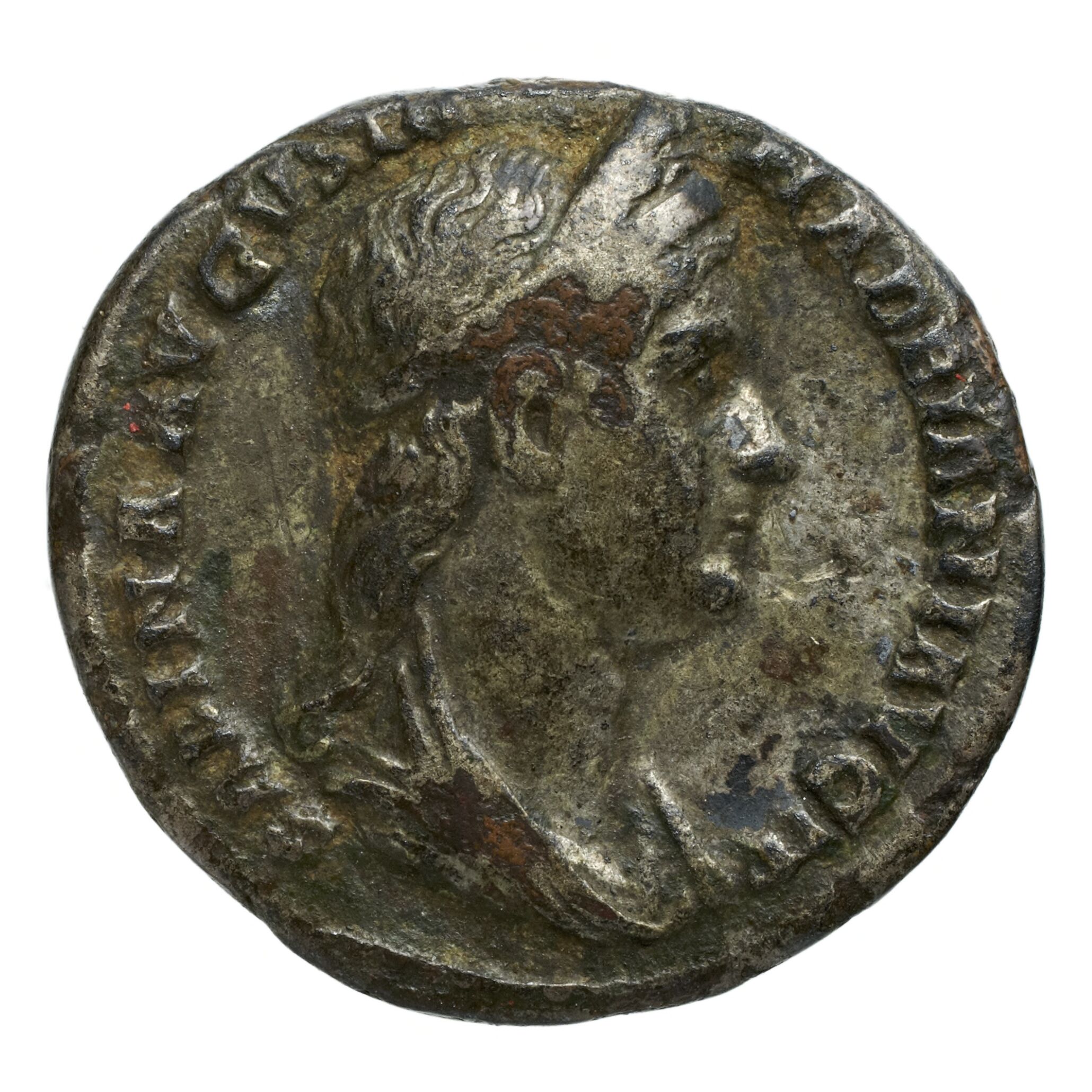 RIC II Trajan 400 Trajan obverse, Head of Trajan, laureate, right