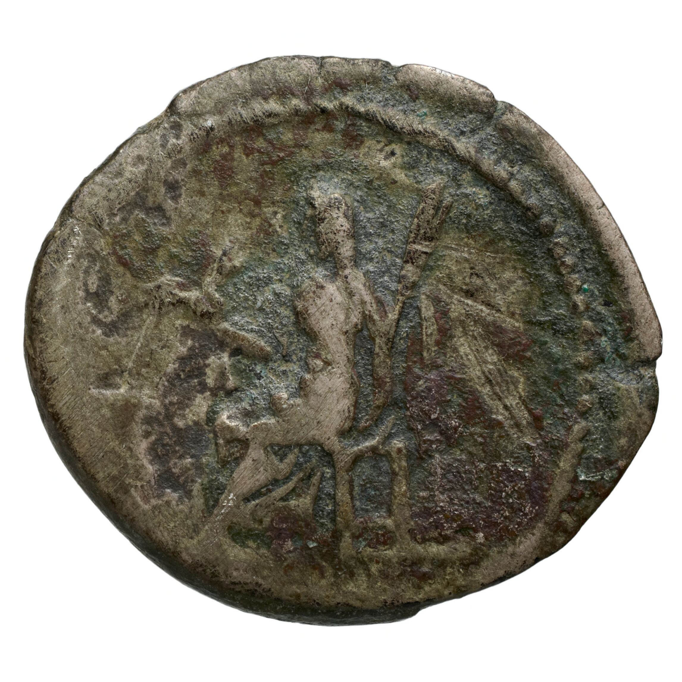 RIC II Trajan 409 Trajan obverse, Head of Trajan, laureate, right