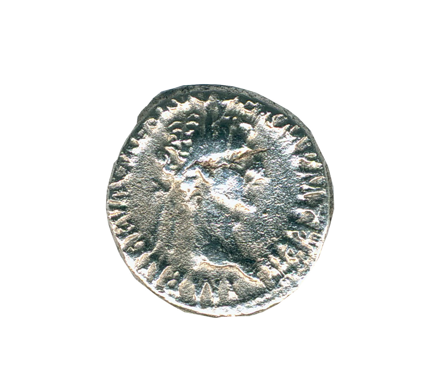 RIC II Trajan 43 Trajan obverse — Head of Trajan, laureate, right