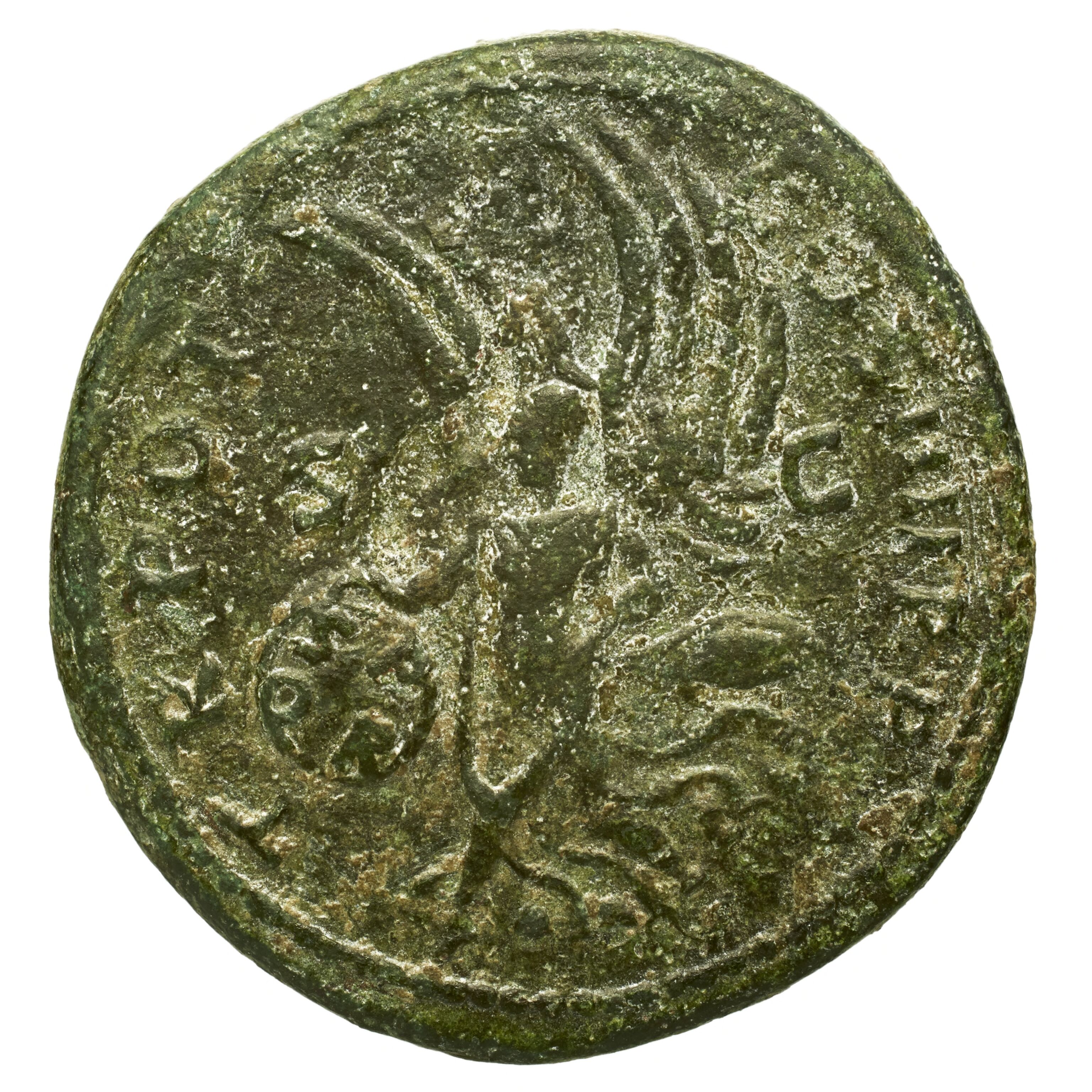 RIC II Trajan 436 Trajan obverse, Head of Trajan, laureate, right