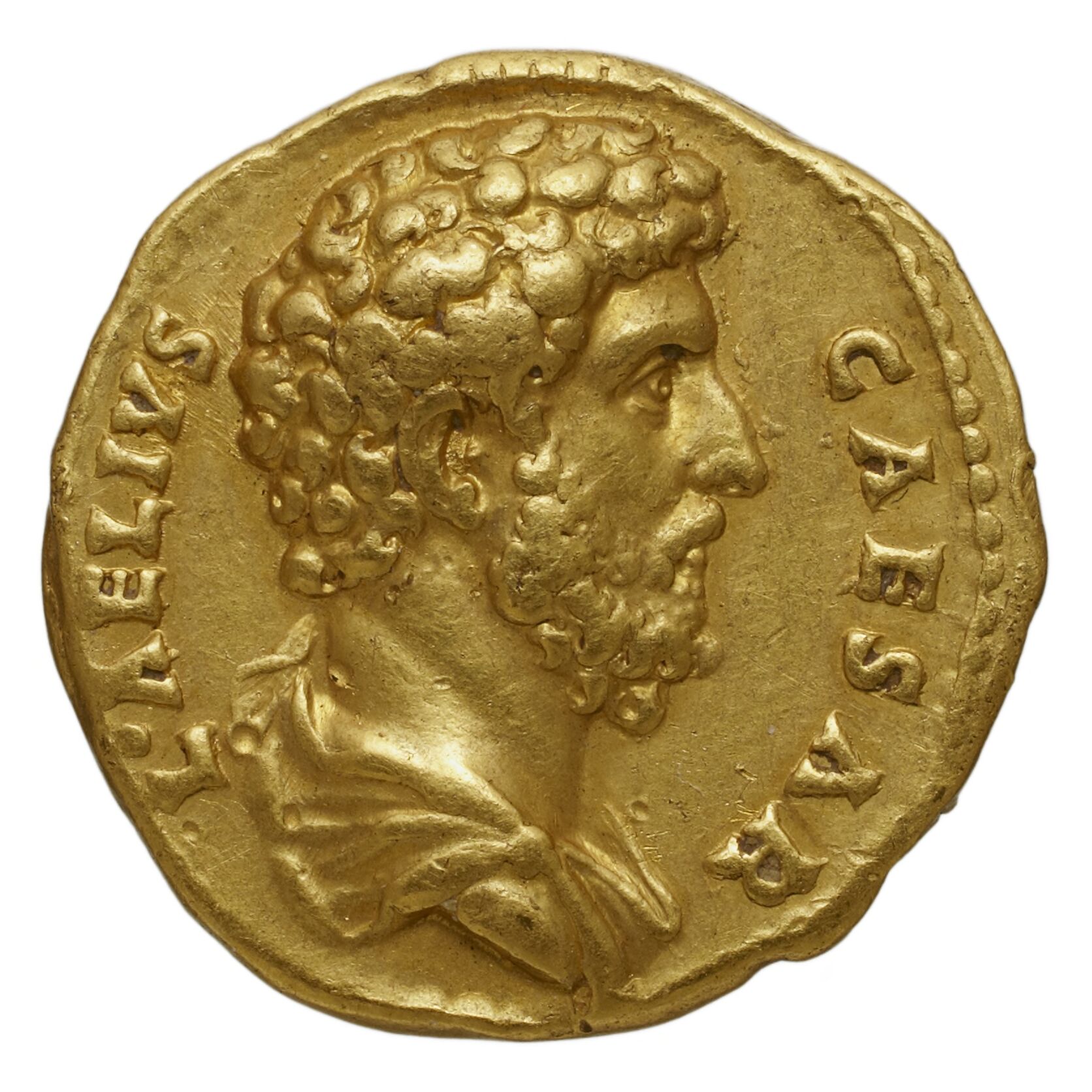 RIC II Trajan 443 Trajan obverse — Head of Trajan, laureate, right