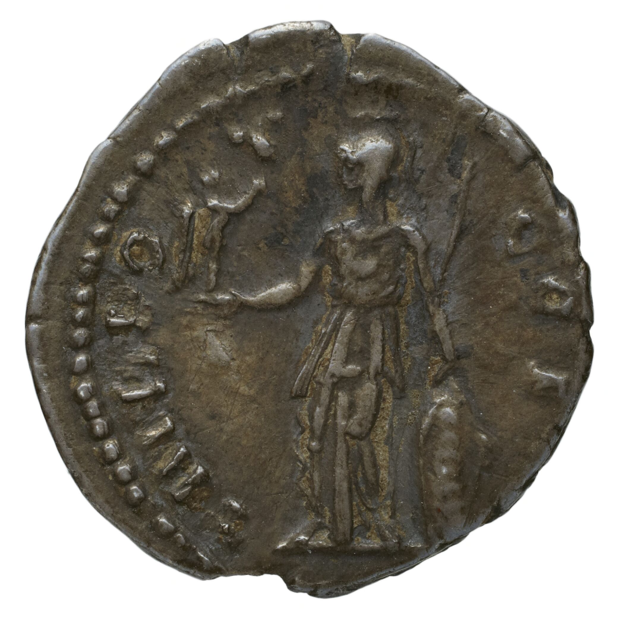RIC II Trajan 448 Trajan obverse, Head of Trajan, laureate, right