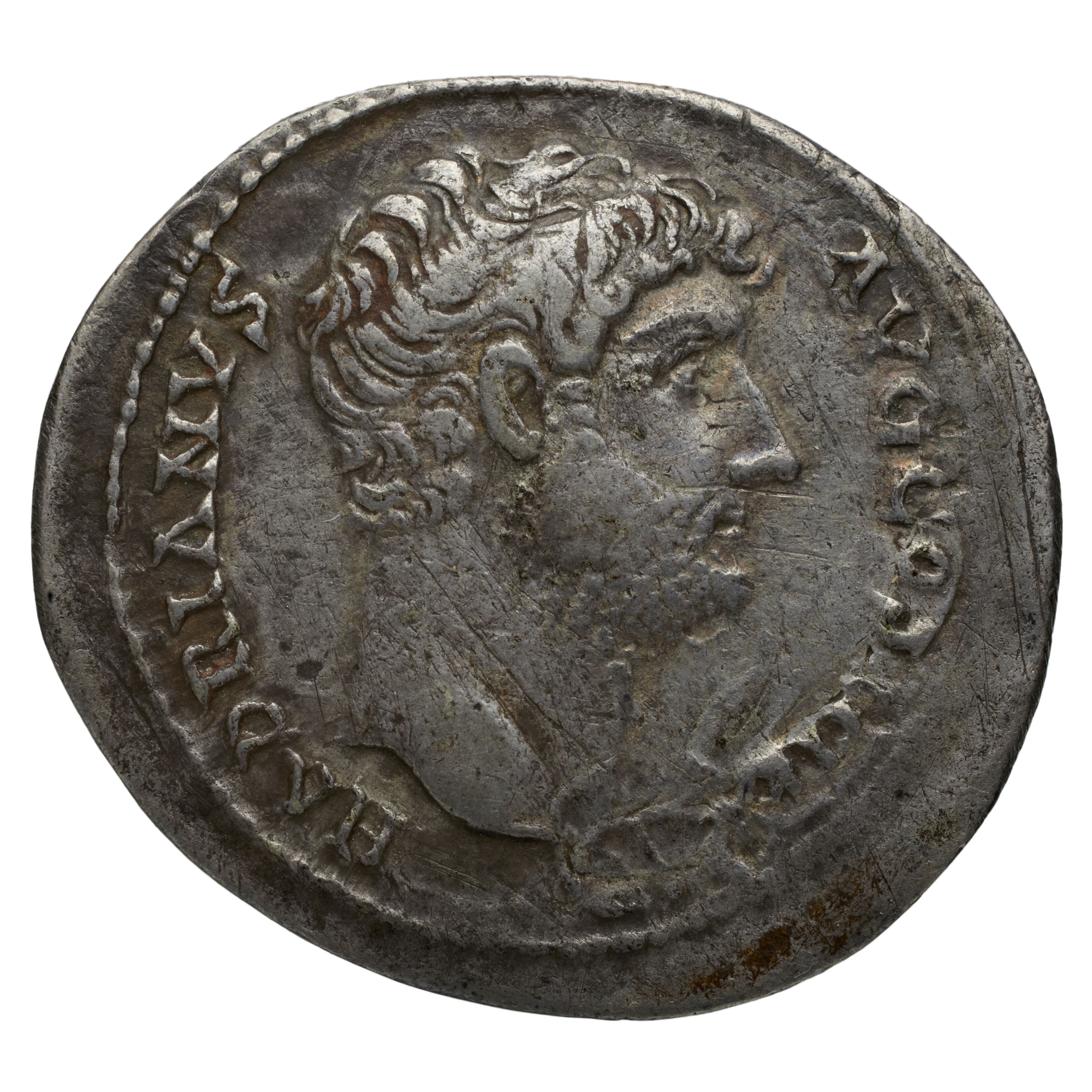 RIC II Trajan 474 Trajan obverse, Bust of Trajan, radiate, draped on left shoulder, right