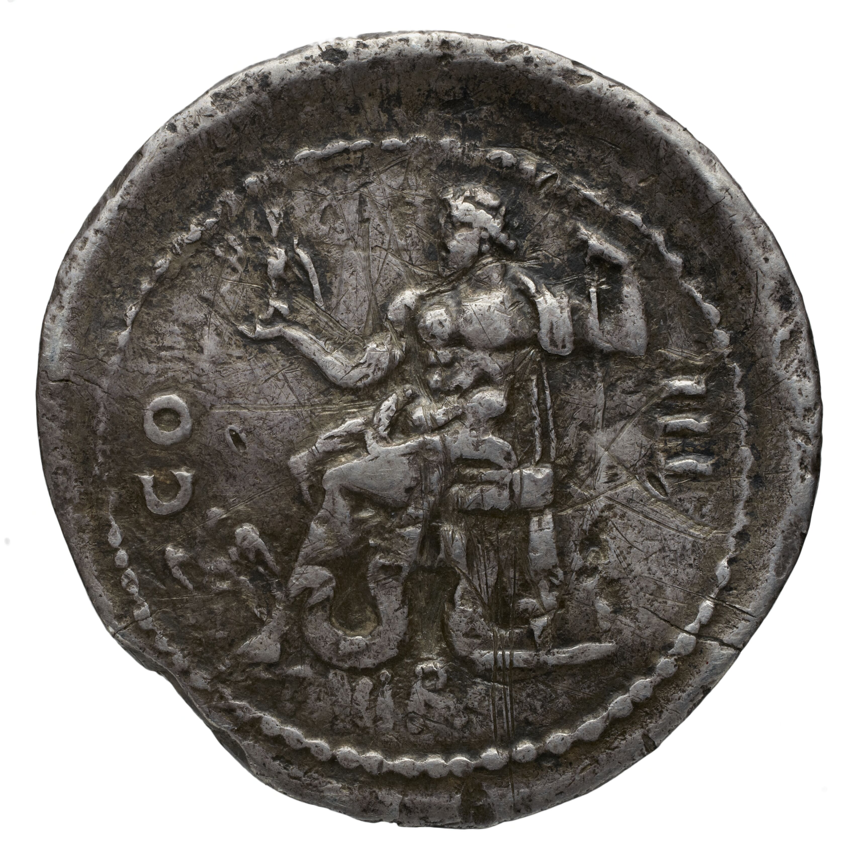 RIC II Trajan 499 Trajan obverse, Bust of Trajan, laureate, right (sometimes with aegis)