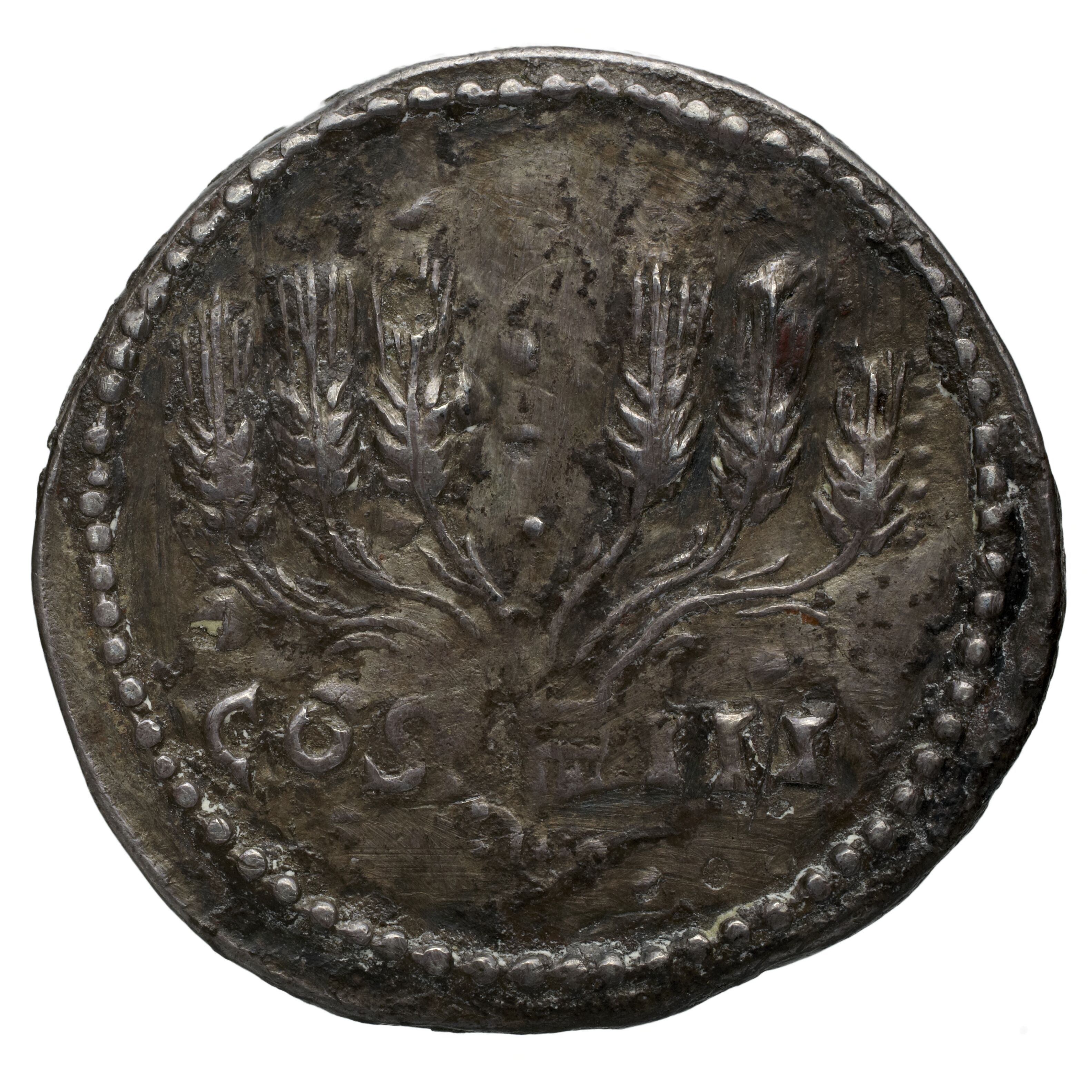 RIC II Trajan 518 Trajan obverse, Bust of Trajan, laureate, right with aegis
