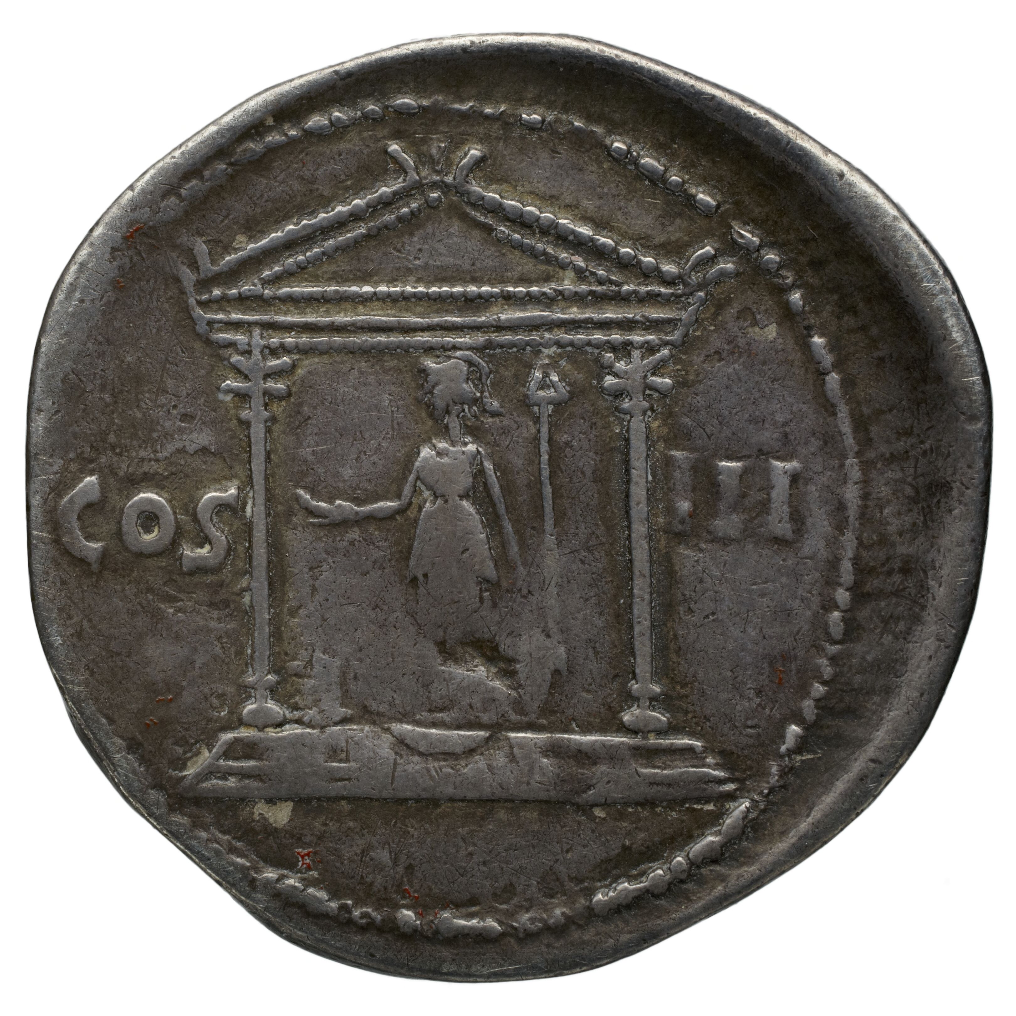 RIC II Trajan 520 Trajan obverse, Bust of Trajan, radiate, draped on left shoulder, right