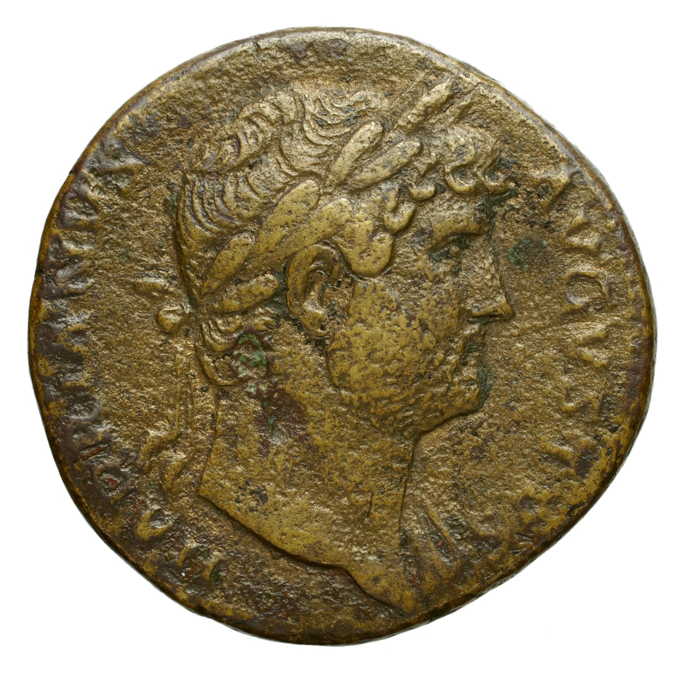 RIC II Trajan 635 Trajan obverse, Bust of Trajan, radiate, draped, right